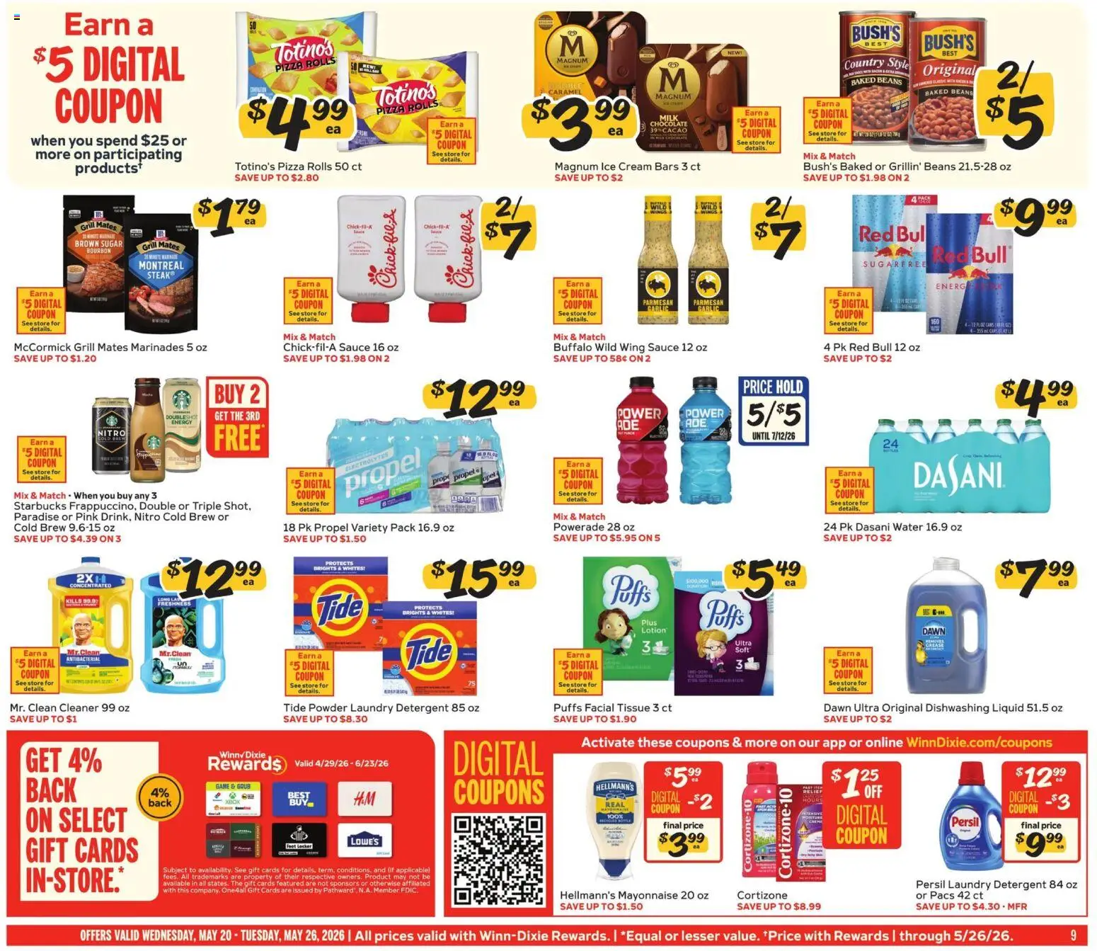 Winn Dixie Weekly Circular - GA - valid from 20.05.2026 | Page: 9