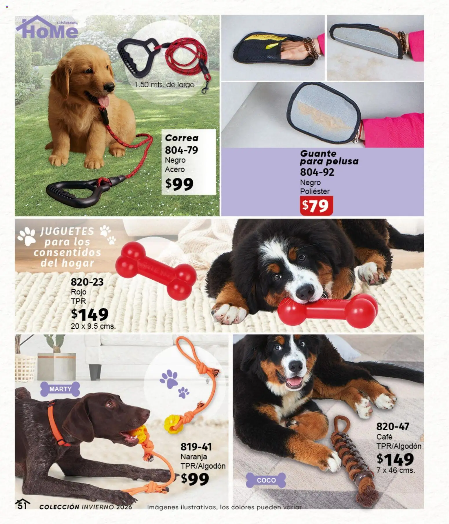 Nuevas ofertas de Cklass válidas en toda la República Mexicana desde el 11/09/2026. ¡Encuentra las mejores ofertas en Cklass catálogo Home Invierno! | Página: 52 | Productos: Coco, Café, Guante, Juguetes