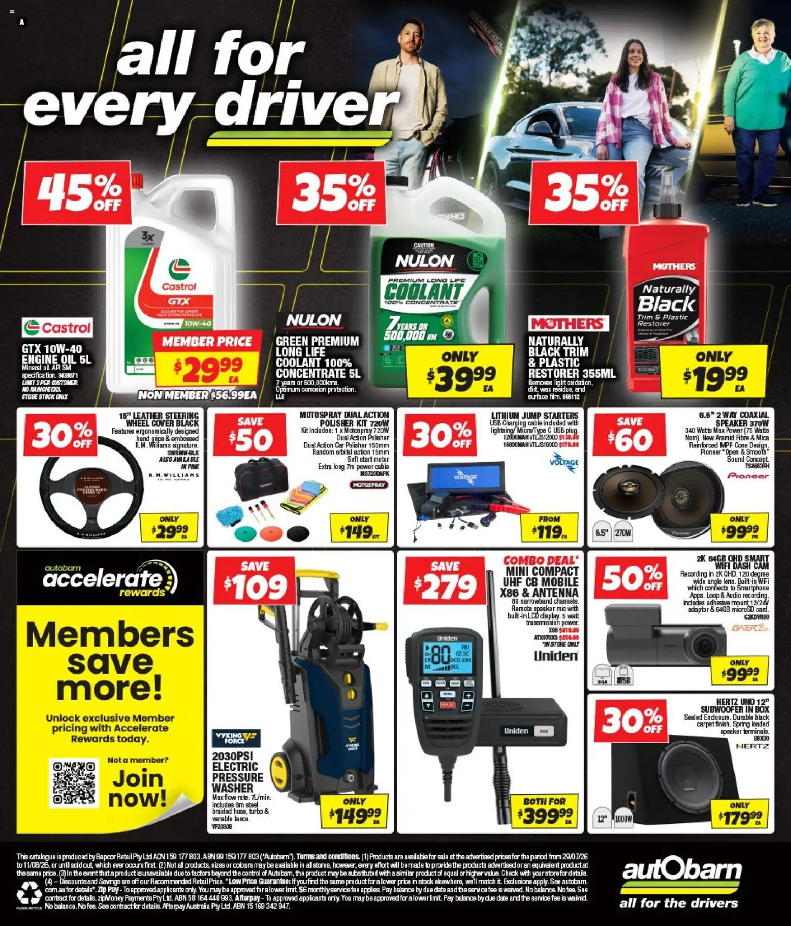 Autobarn catalogue - valid from 29/07/2026 | Page: 16 | Products: Oil, Antenna, Audio, Mobile