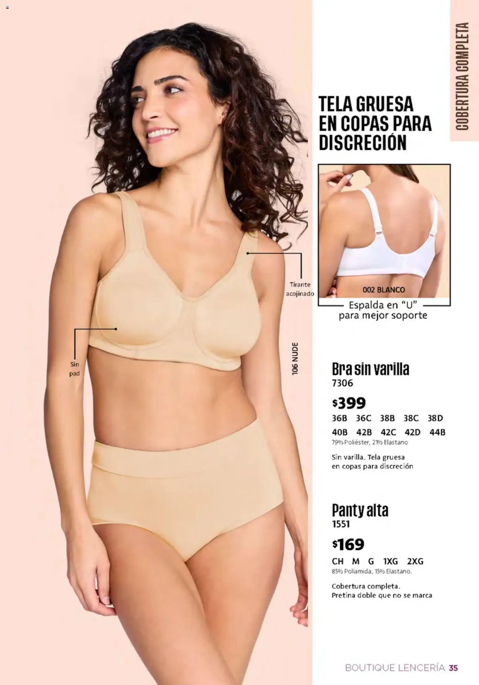 Nuevas ofertas de Ilusión válidas en toda la República Mexicana desde el 01/10/2026. ¡Encuentra las mejores ofertas en Ilusión catálogo Invierno! | Página: 37 | Productos: Lenceria