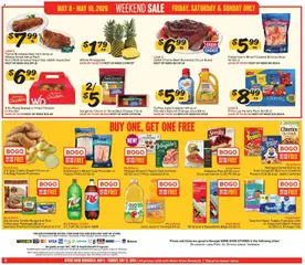 Preview of Winn Dixie weekly ads valid from 06.05.2026 | Page: 12 | Products: Cheese, Tomatoes, Beef, Potatoes