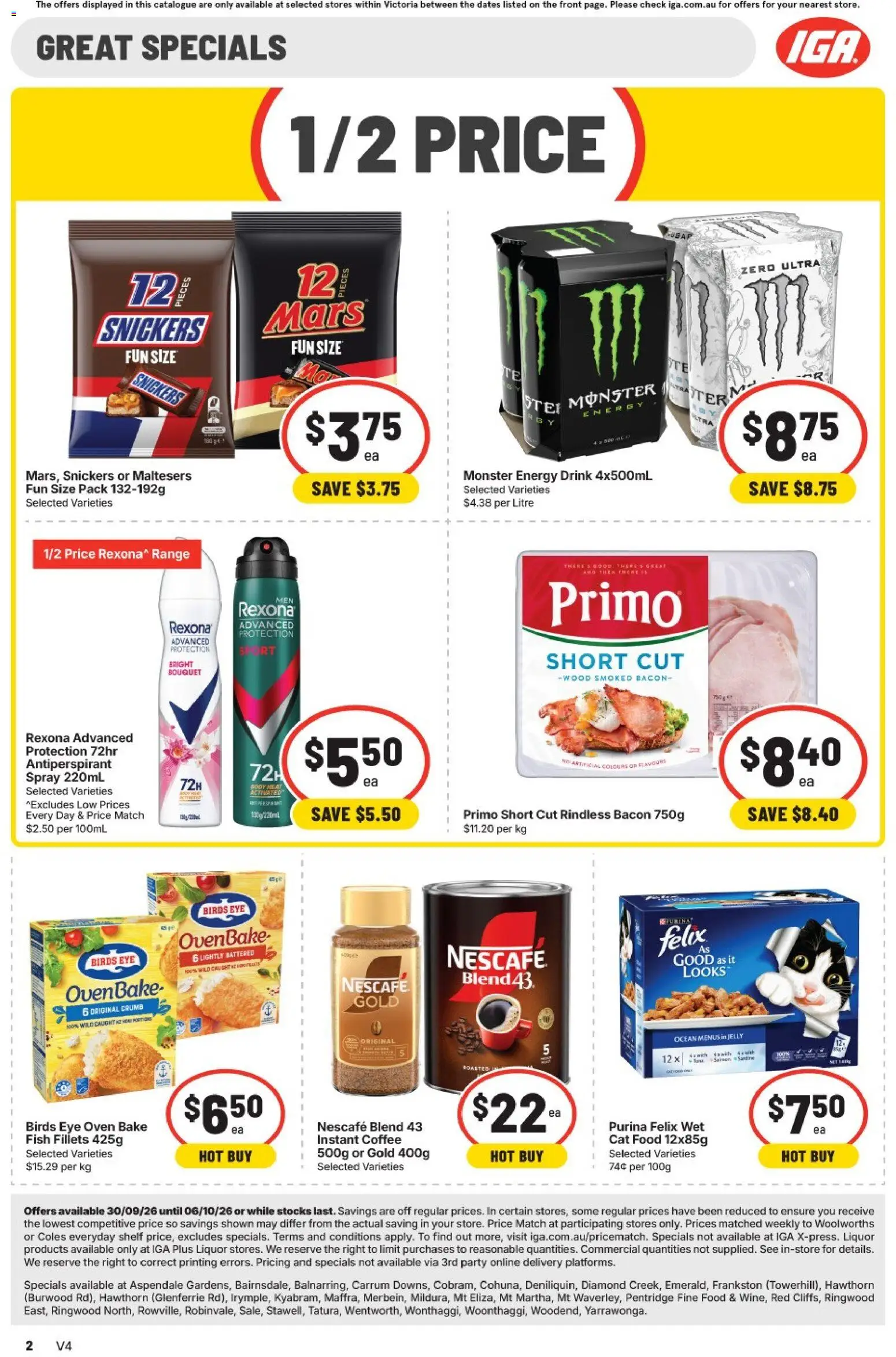 IGA catalogue - valid from 30/09/2026 | Page: 11 | Products: Shelf, Diamond, Meat, Oven