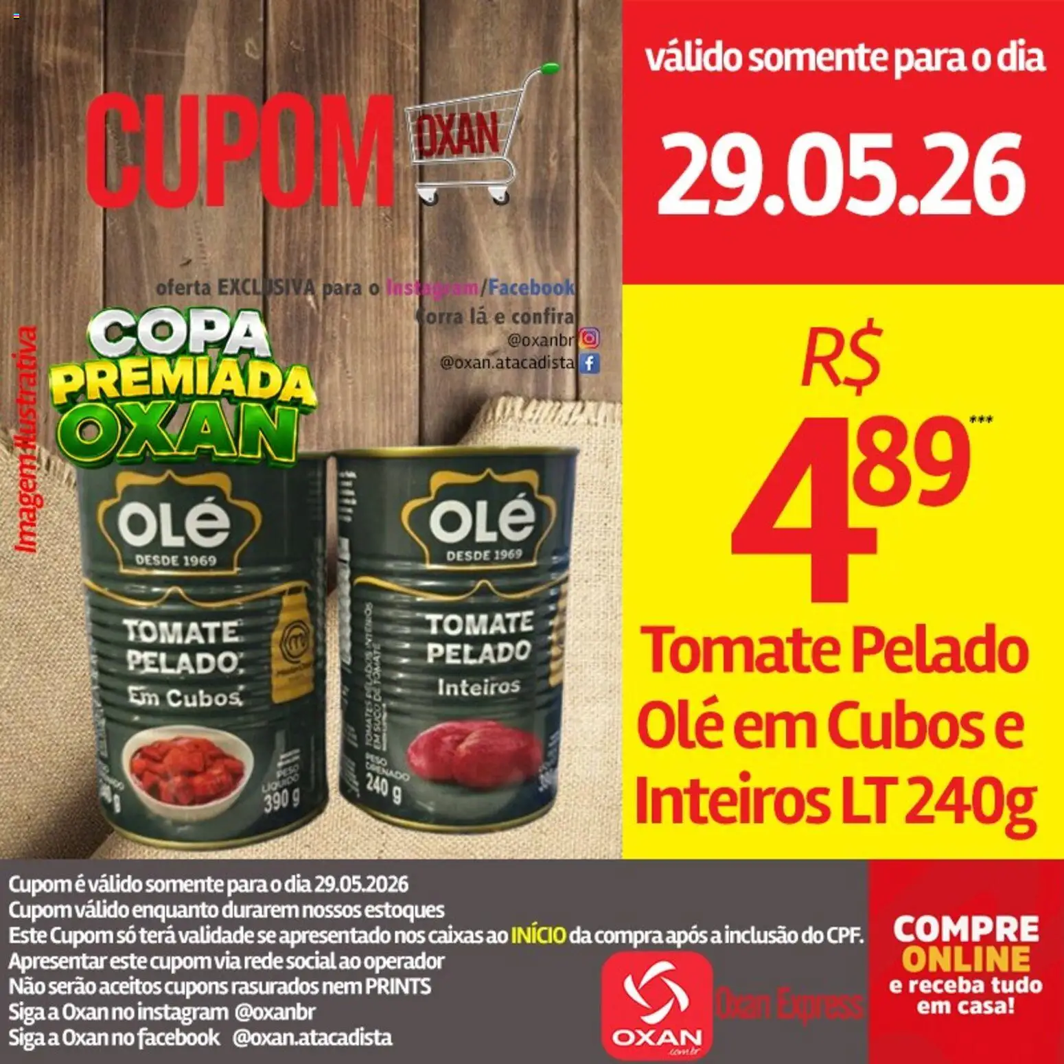 Oxan Atacadista Folheto - válido de 29.05.2026 | Página: 16 | Produtos: Suco, Copa