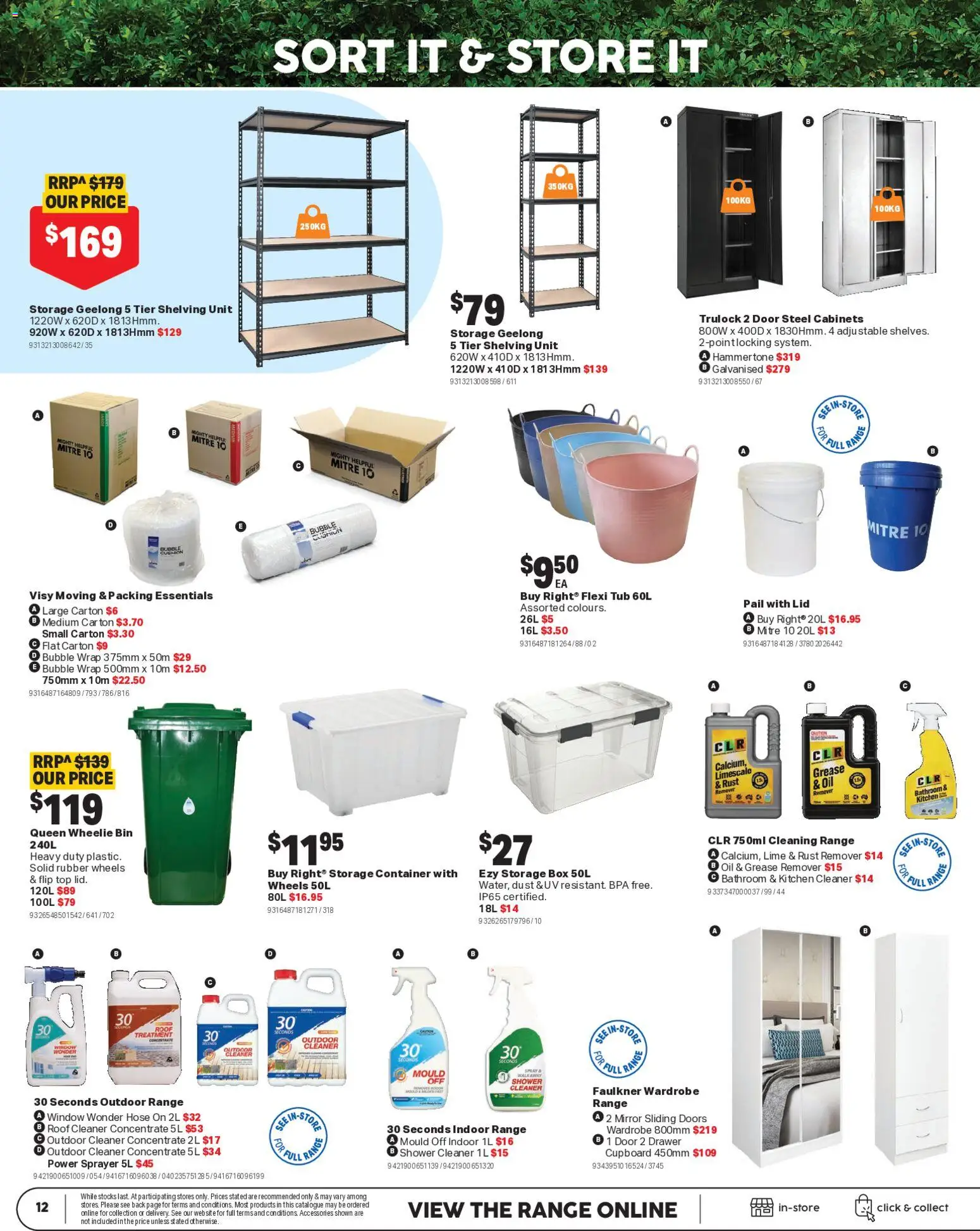 Mitre 10 catalogue - valid from 09/09/2026 | Page: 12 | Products: Box, Oil, Window, Bathroom