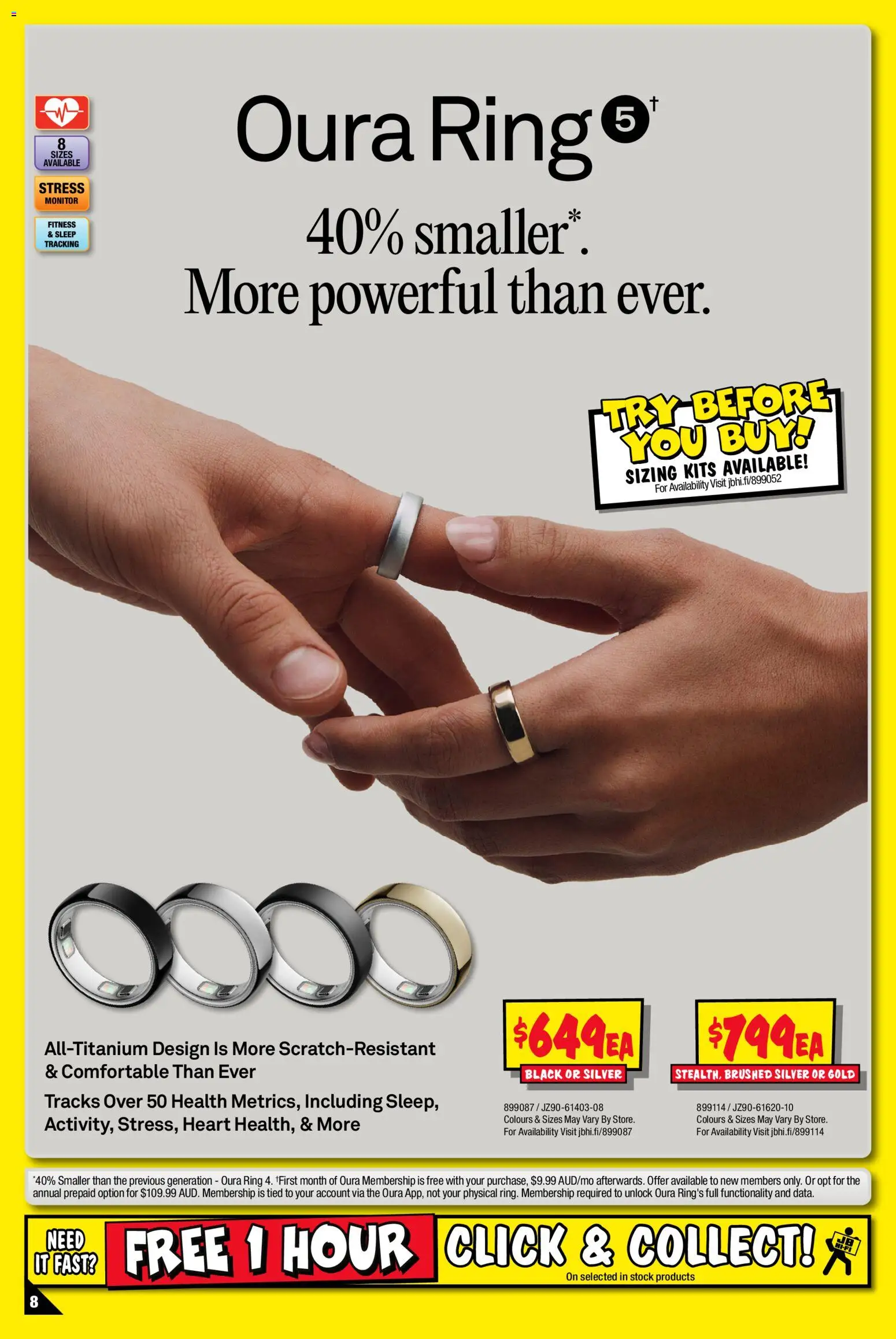 JB Hi-Fi catalogue - valid from 01/10/2026 | Page: 8 | Products: Kits, Monitor