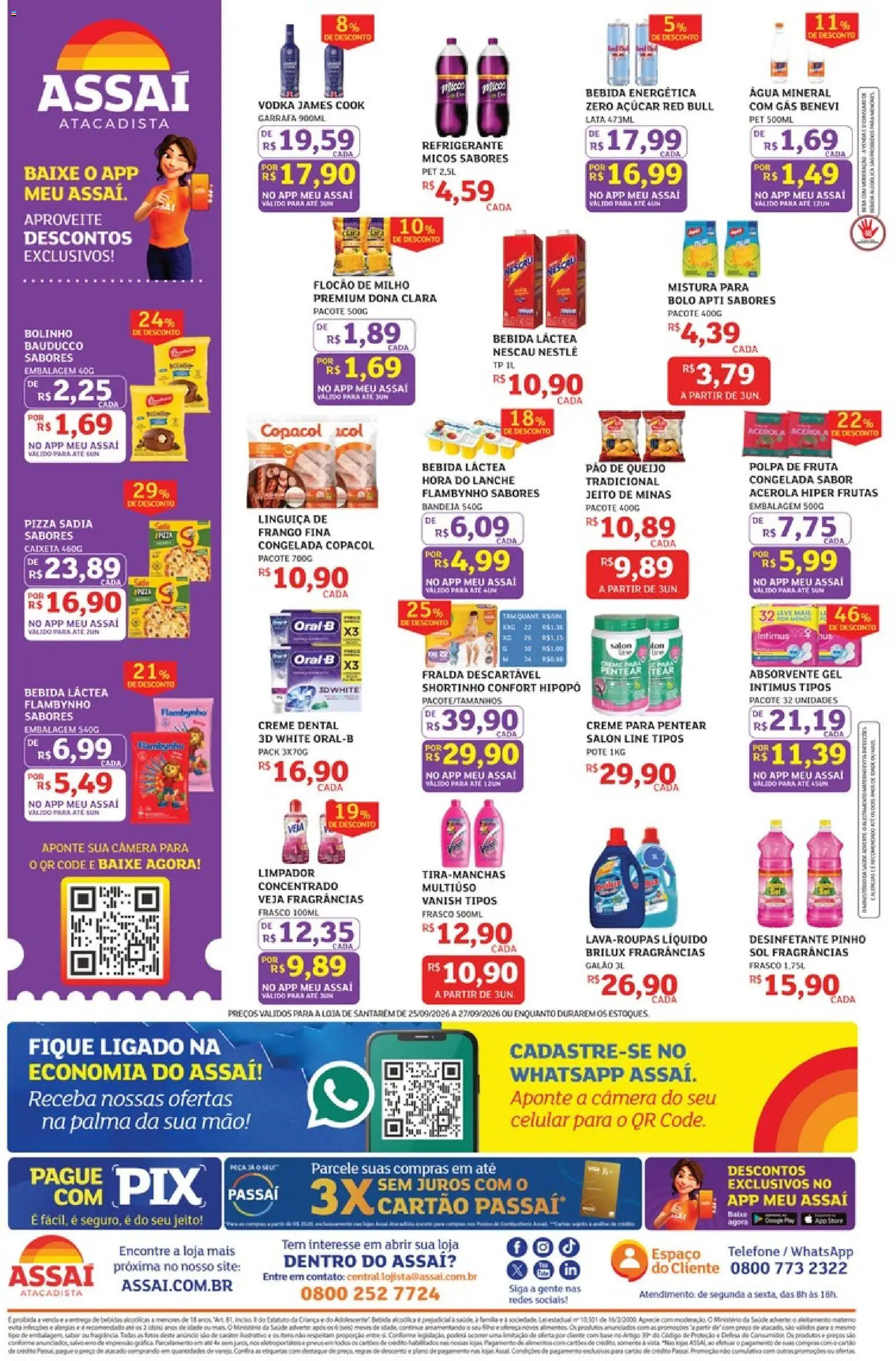 Assaí Atacadista Folheto - válido de 25/09/2026 | Página: 2