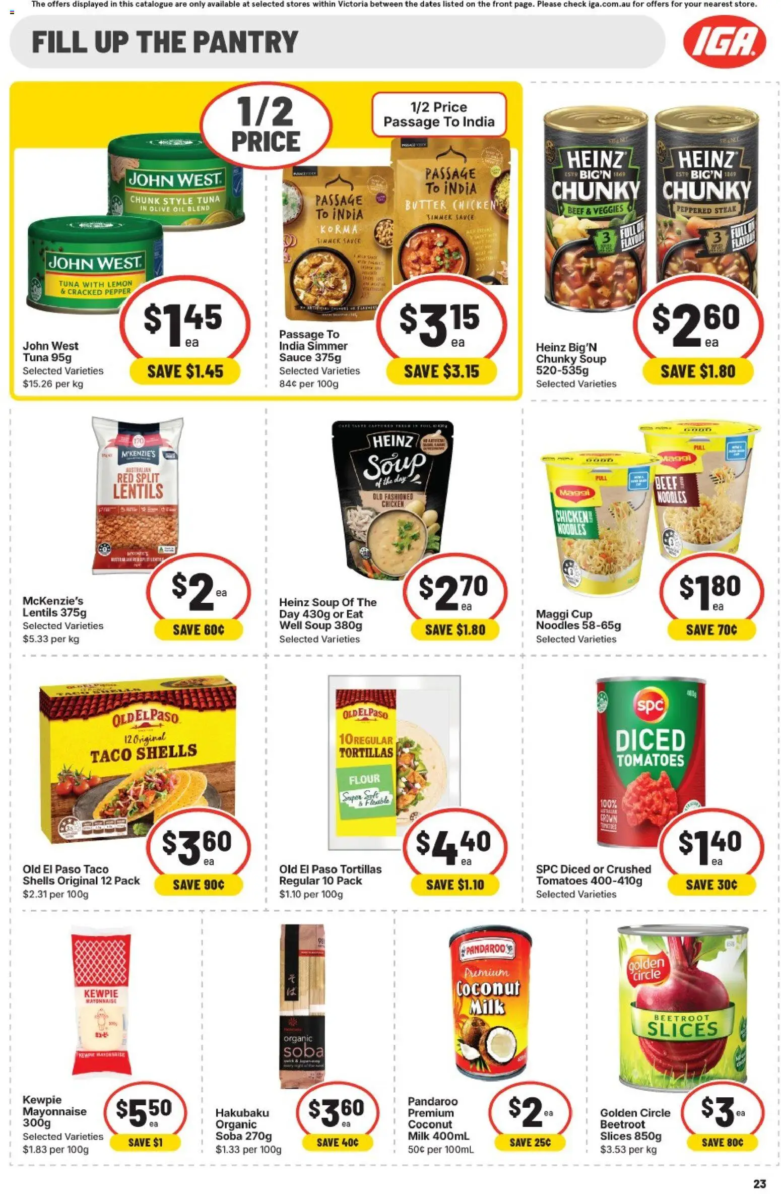 Ritchies catalogue - valid from 22.04.2026 | Page: 20 | Products: Butter, Salt, Lemon, Vegemite