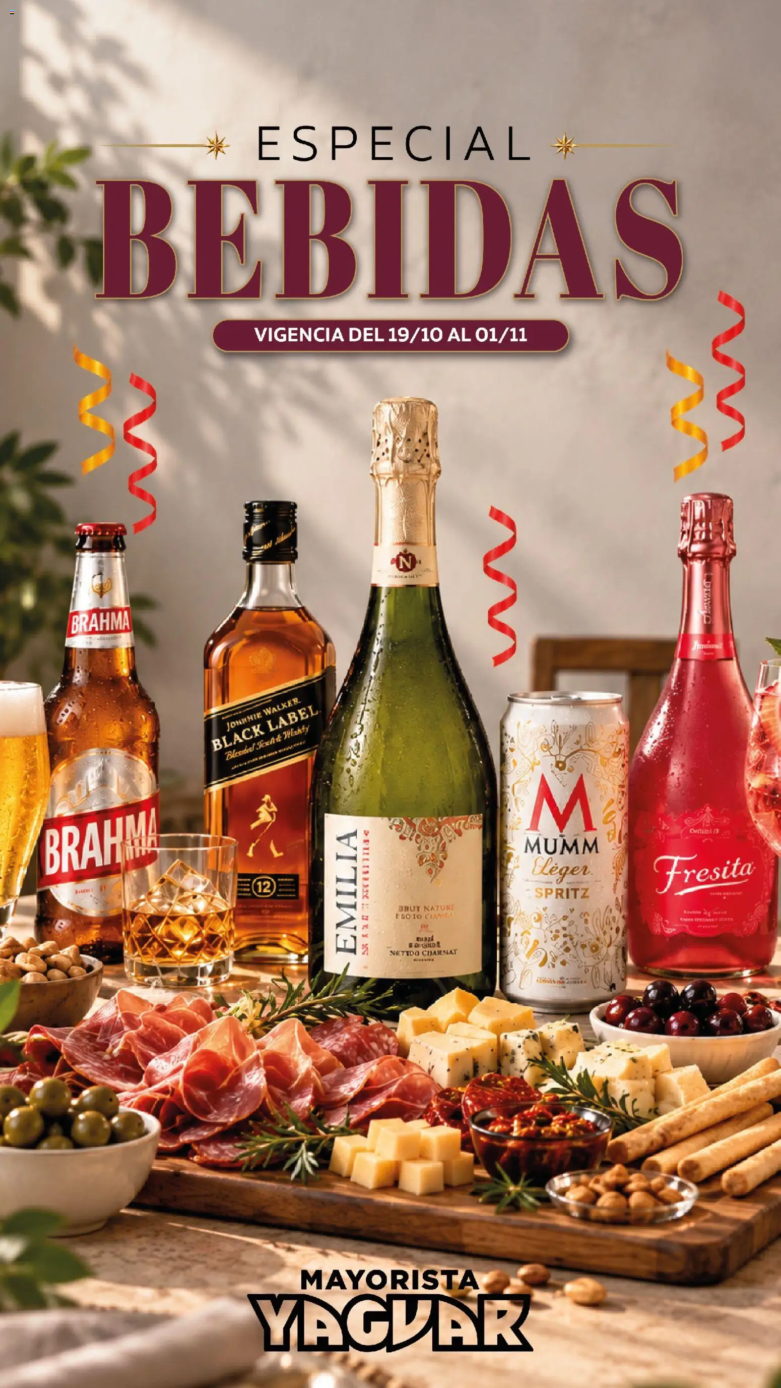 Yaguar - Especial Bebidas │ válido desde el 19/10/2026 | Página: 1