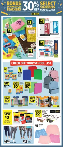 Preview of Dollar General weekly ads valid from 07/19/2026 | Page: 6