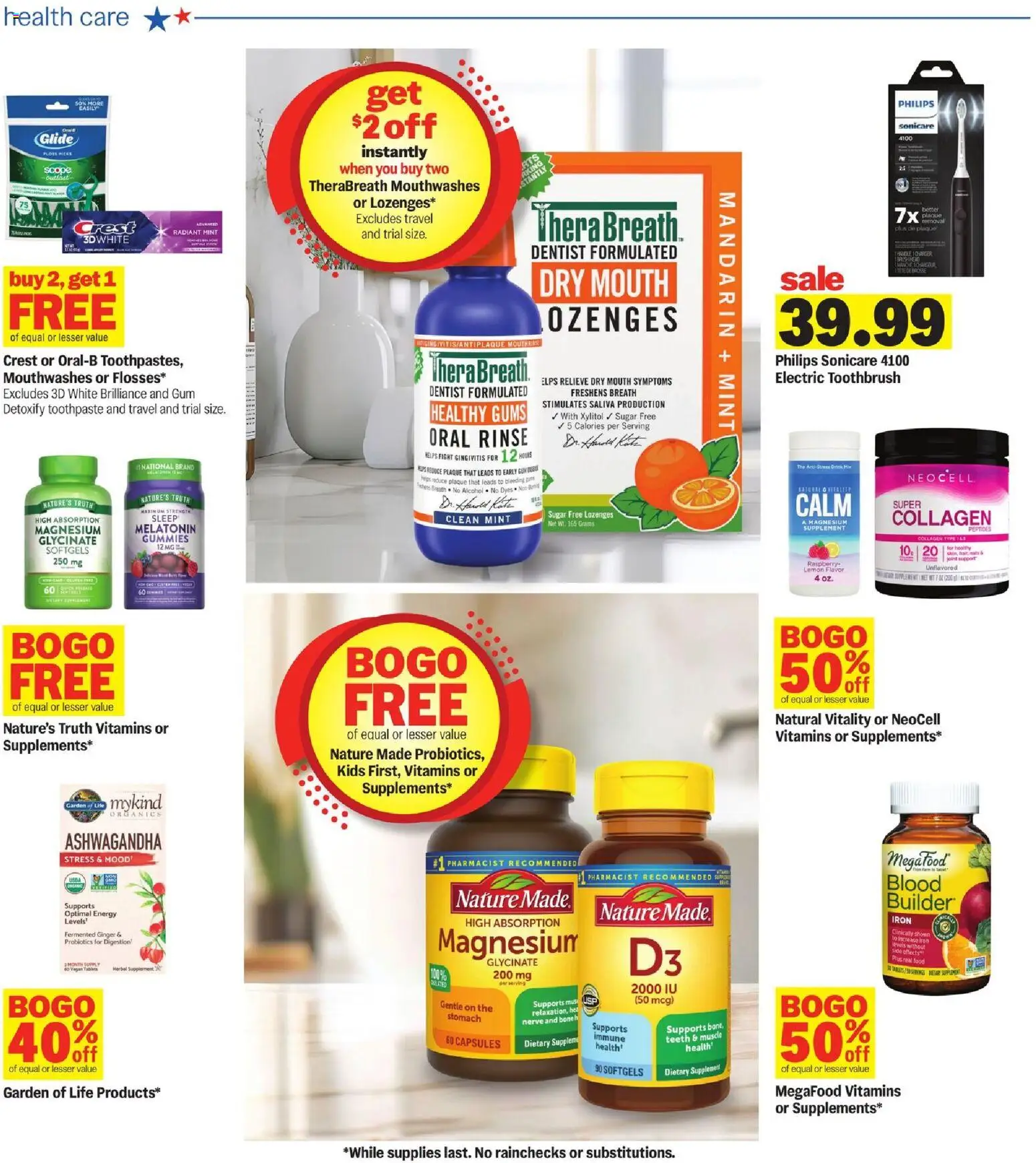 Meijer Weekly Ad - valid from 08/05/2026 | Page: 31 | Products: Magnesium, Melatonin, Electric toothbrush, Iron