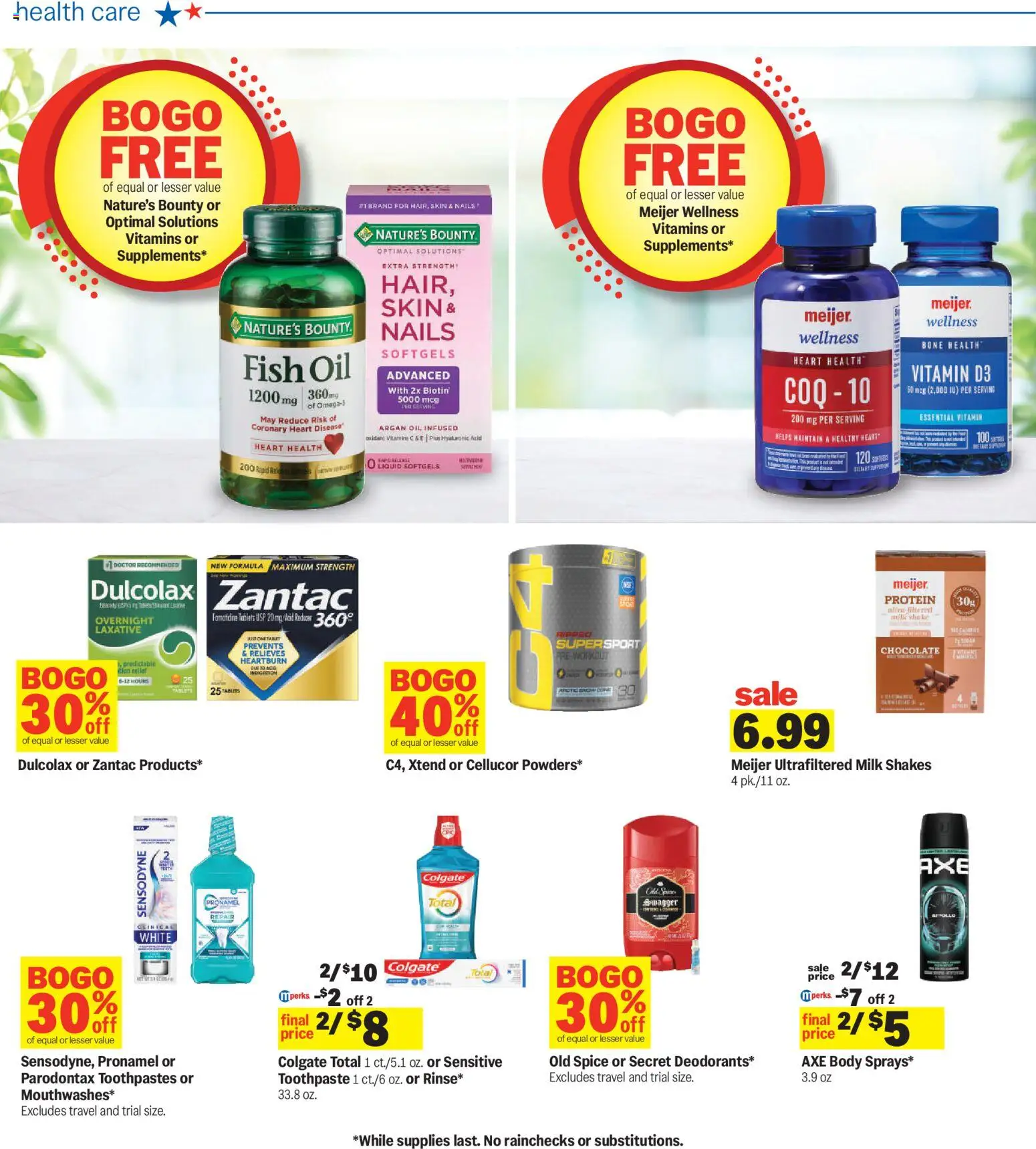 Meijer Weekly Ad - valid from 08/05/2026 | Page: 31 | Products: Probiotics, Electric toothbrush, Ginger, Toothbrush