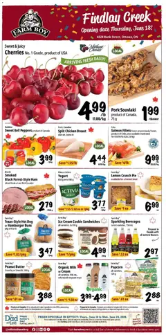 Preview of Farm Boy weekly flyer / circulaire from shop Farm Boy valid from 18.06.2026