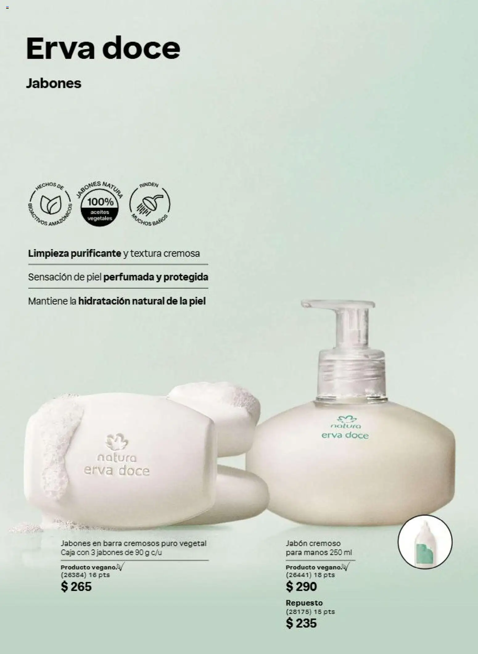 Nuevas ofertas de Natura válidas en toda la República Mexicana desde el 31/07/2026. ¡Encuentra las mejores ofertas en Natura campaña 12 2026! | Página: 146 | Productos: Barra, Caja, Jabón