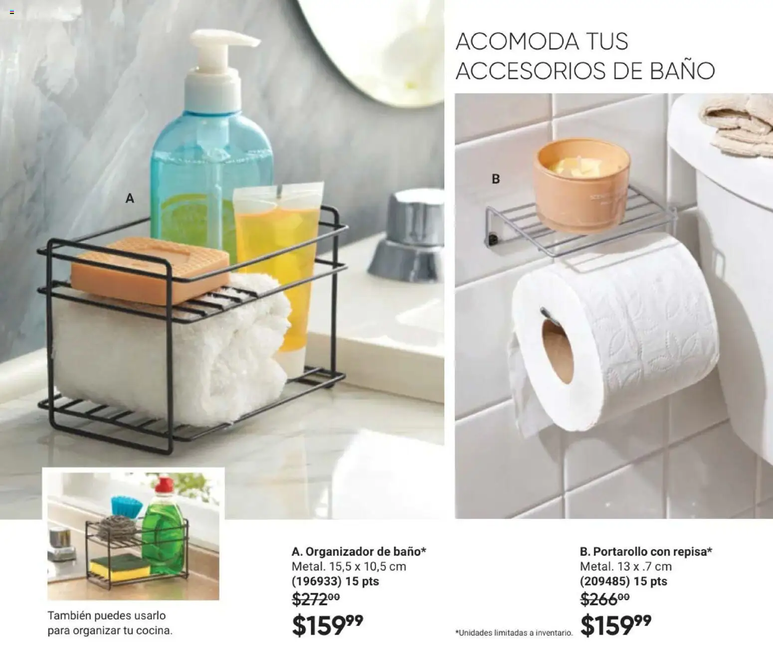 Nuevas ofertas de AVON válidas en toda la República Mexicana desde el 11/09/2026. ¡Encuentra las mejores ofertas en AVON Casa & Estilo 14 2026! | Página: 21 | Productos: Organizador, Baño