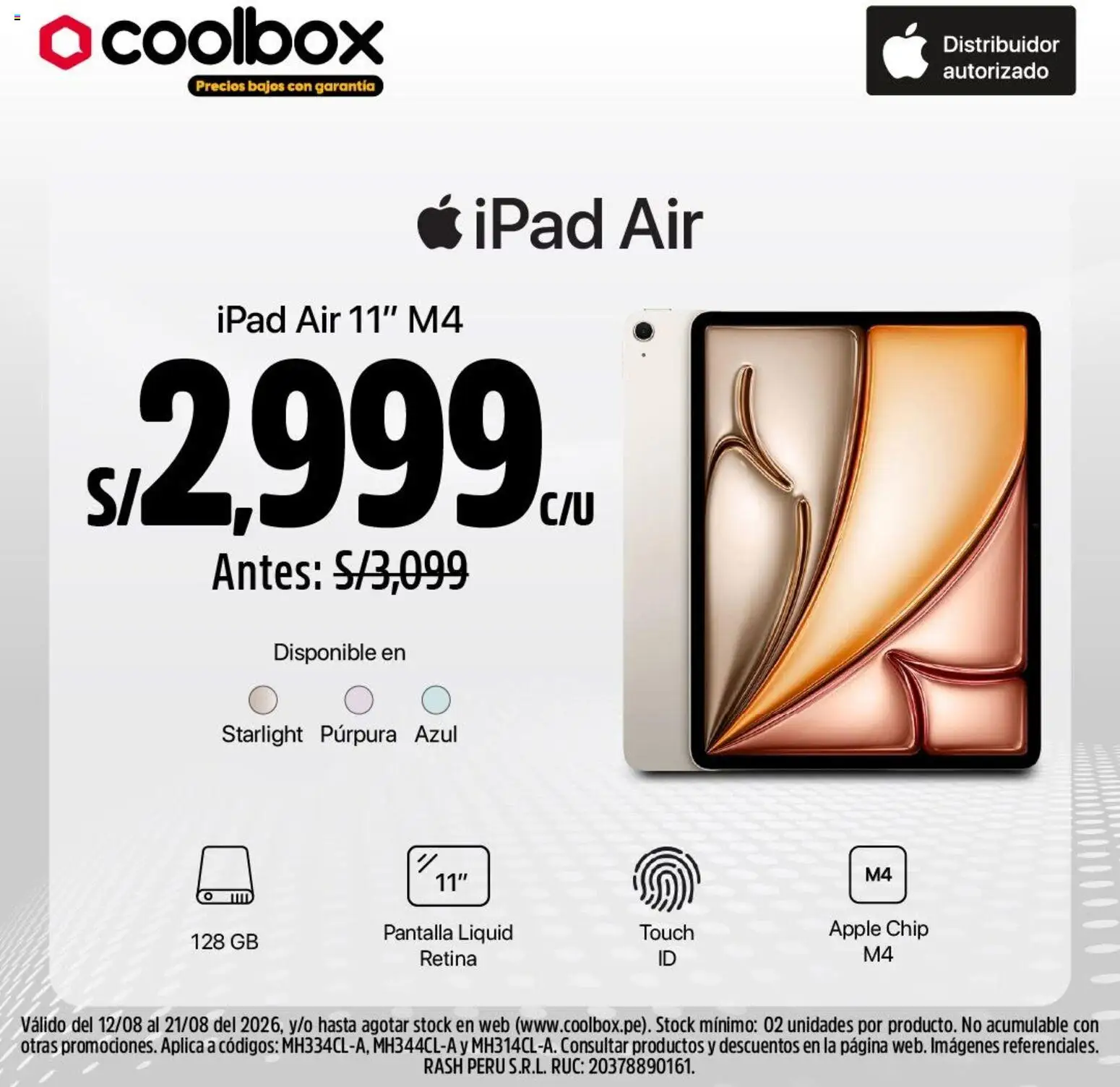 Catálogo Coolbox válido desde 12/08/2026 | Página: 7