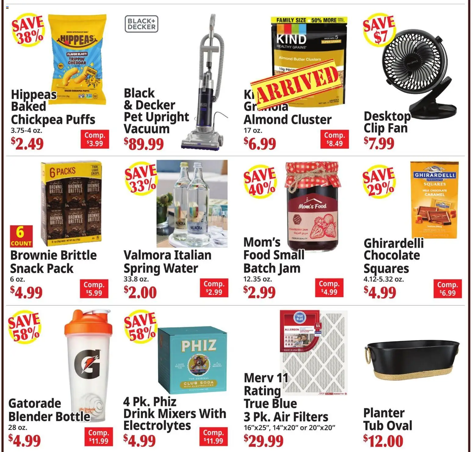 Ocean State Job Lot Ad - valid from 07/02/2026 | Page: 4 | Products: Clip, Butter, Water, Fan
