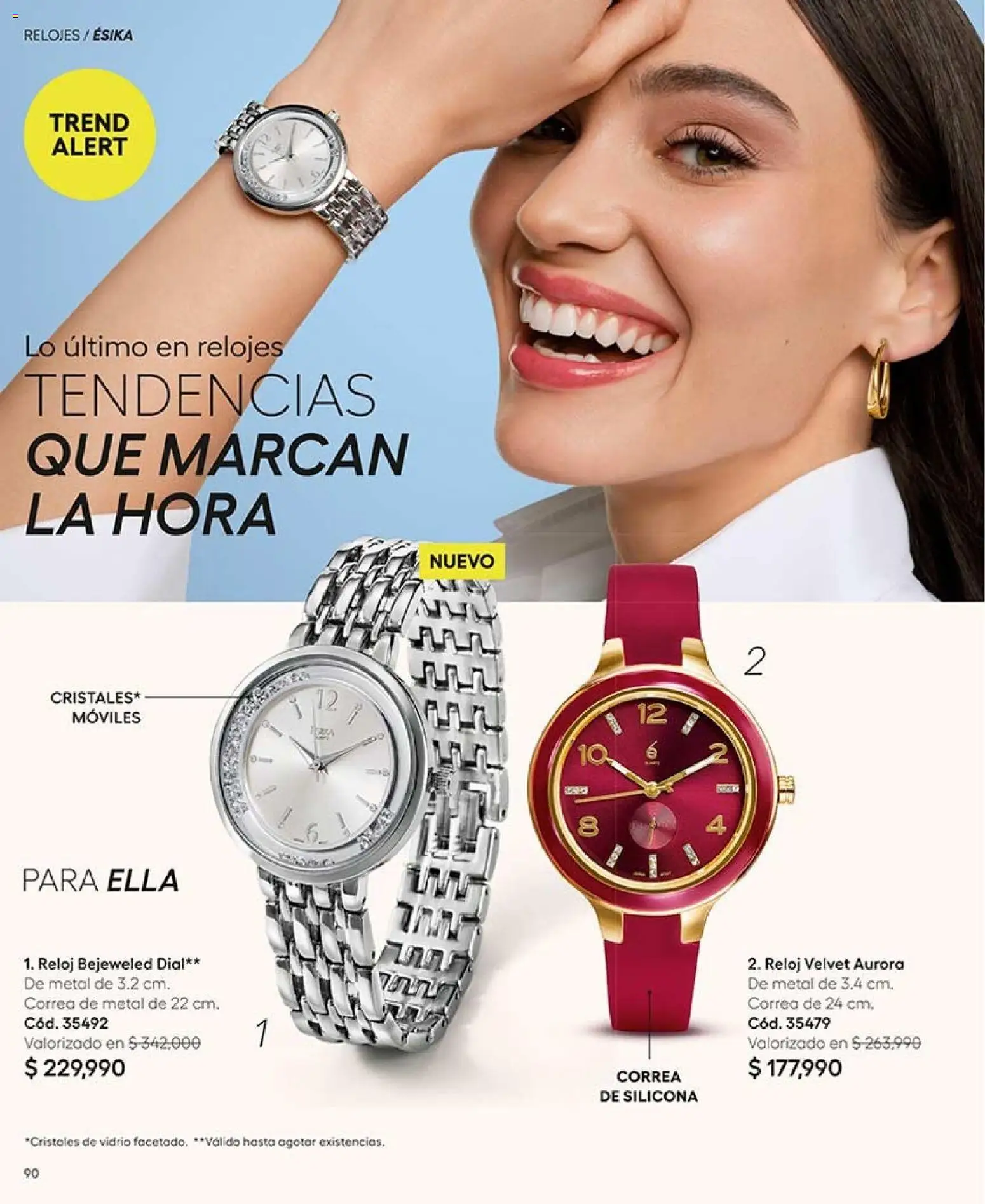Ésika revista - valida desde el 07/09/2026 | Página: 92 | Productos: Reloj