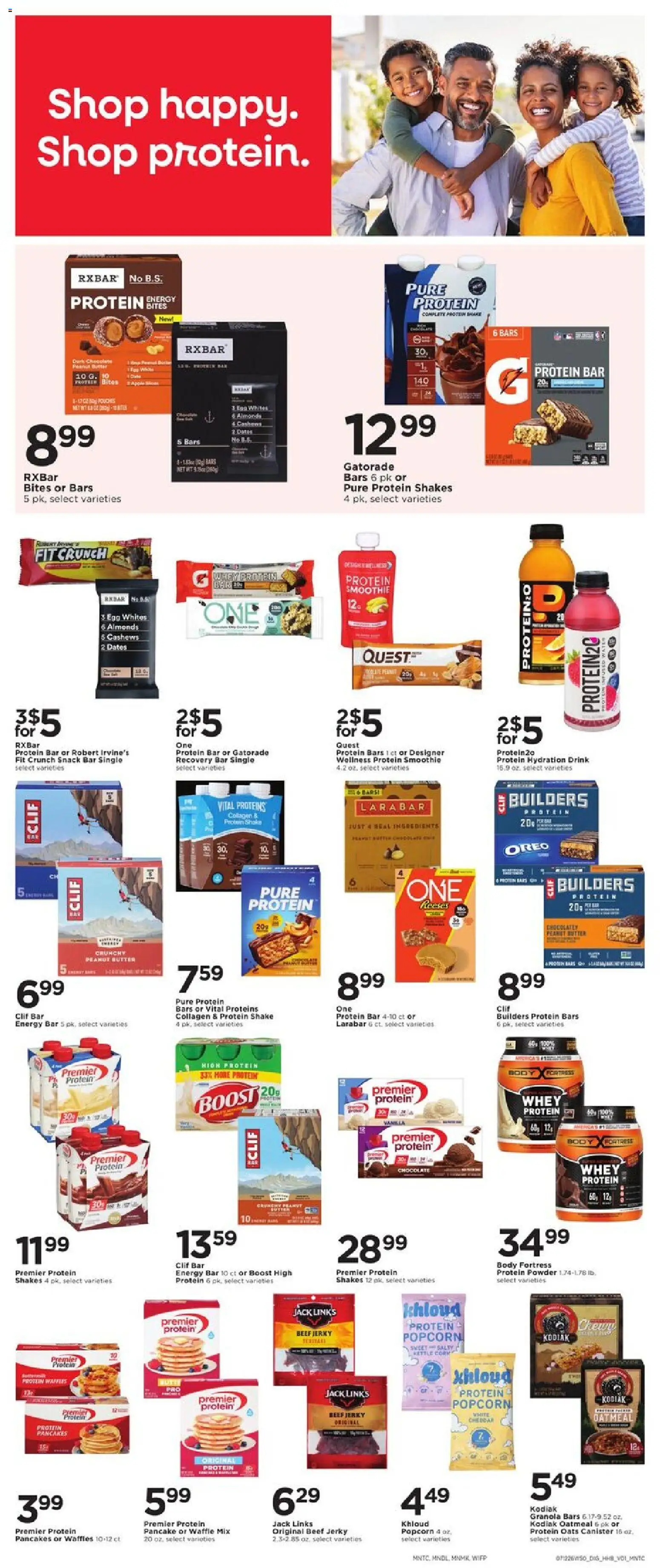 Cub Foods Weekly Ad - valid from 07/12/2026 | Page: 7 | Products: Protein Powder, Powder, Butter, Kettle