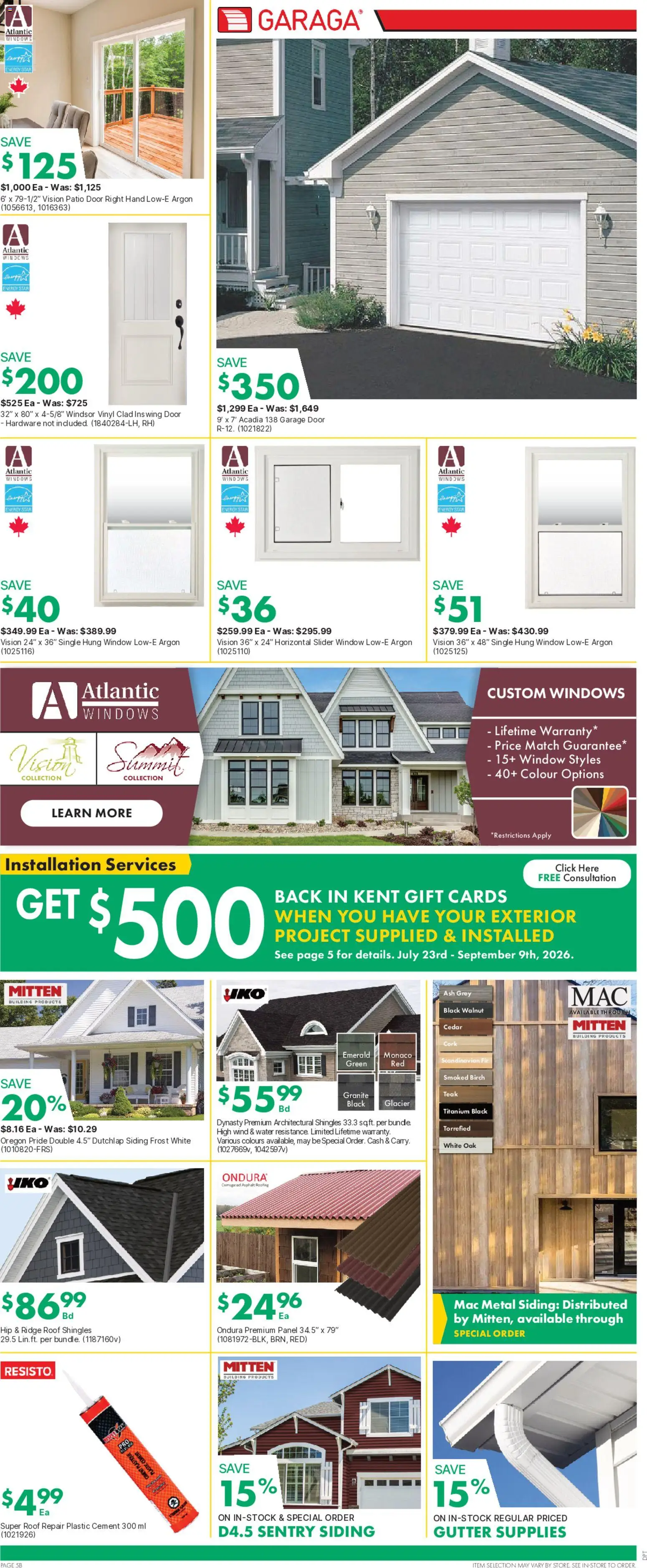 Kent flyer valid from Jul 23, 2026 | Page: 8