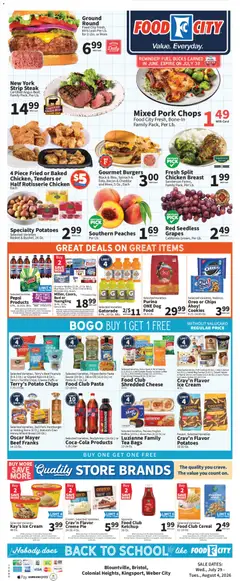 Preview of Food City weekly ads valid from 07/29/2026 | Page: 3