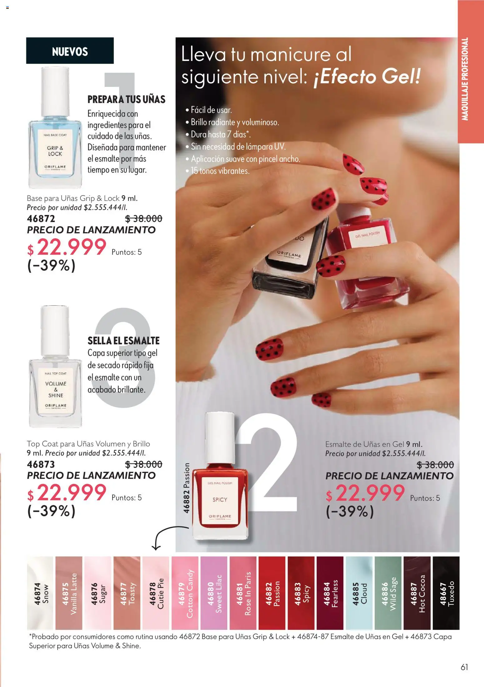 Oriflame revista - valida desde el 12/09/2026 | Página: 61