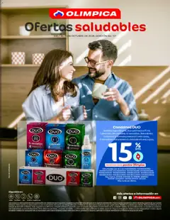 Olímpica catálogo Ofertas saludables -  Vista previa de la revista de la tienda Olímpica valido desde el 01/10/2026