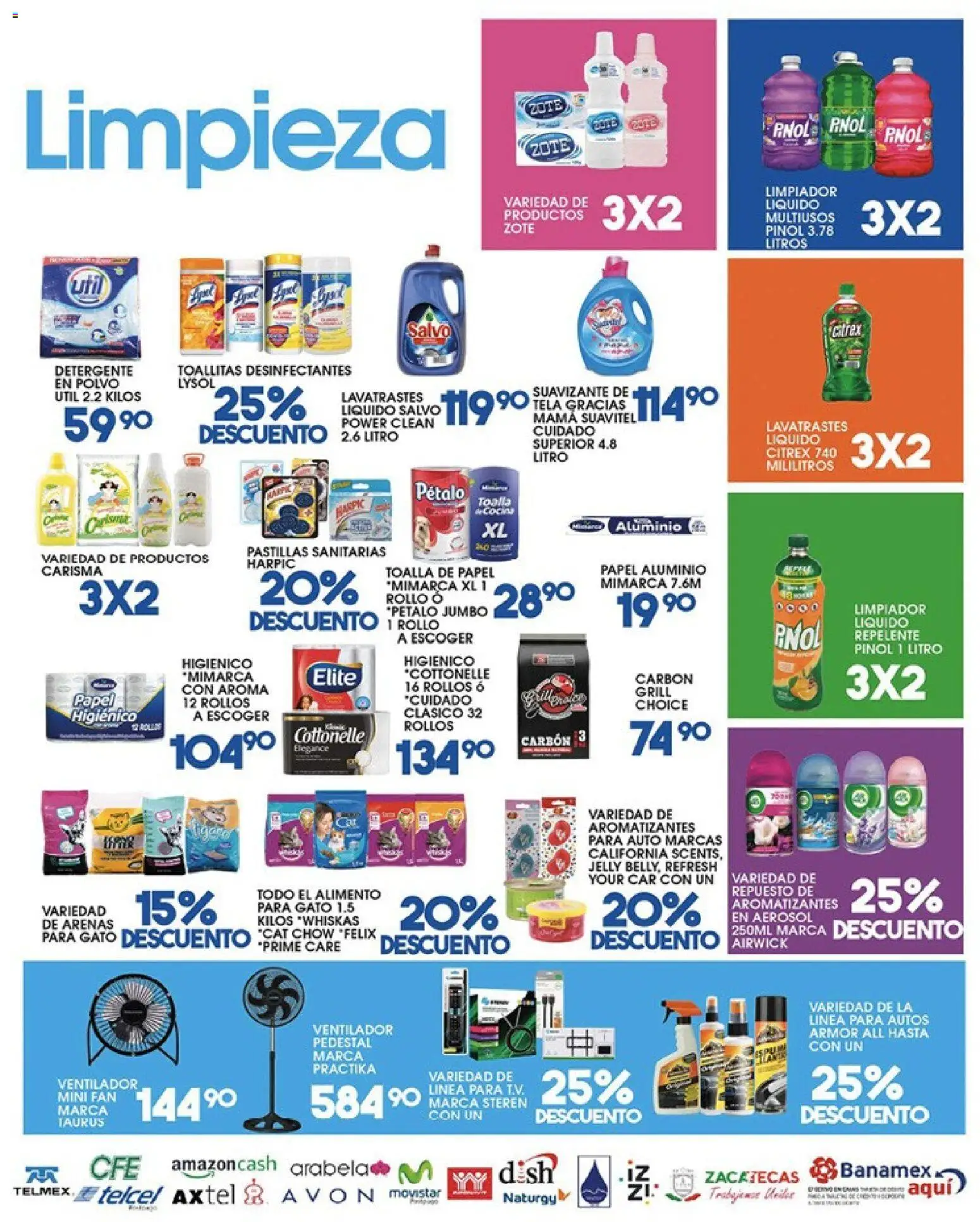 Nuevas ofertas de Alsuper válidas en toda la República Mexicana desde el 12.06.2026. ¡Encuentra las mejores ofertas en Alsuper folleto Calera! | Página: 5 | Productos: Detergente, Suavizante, Repelente, Polvo