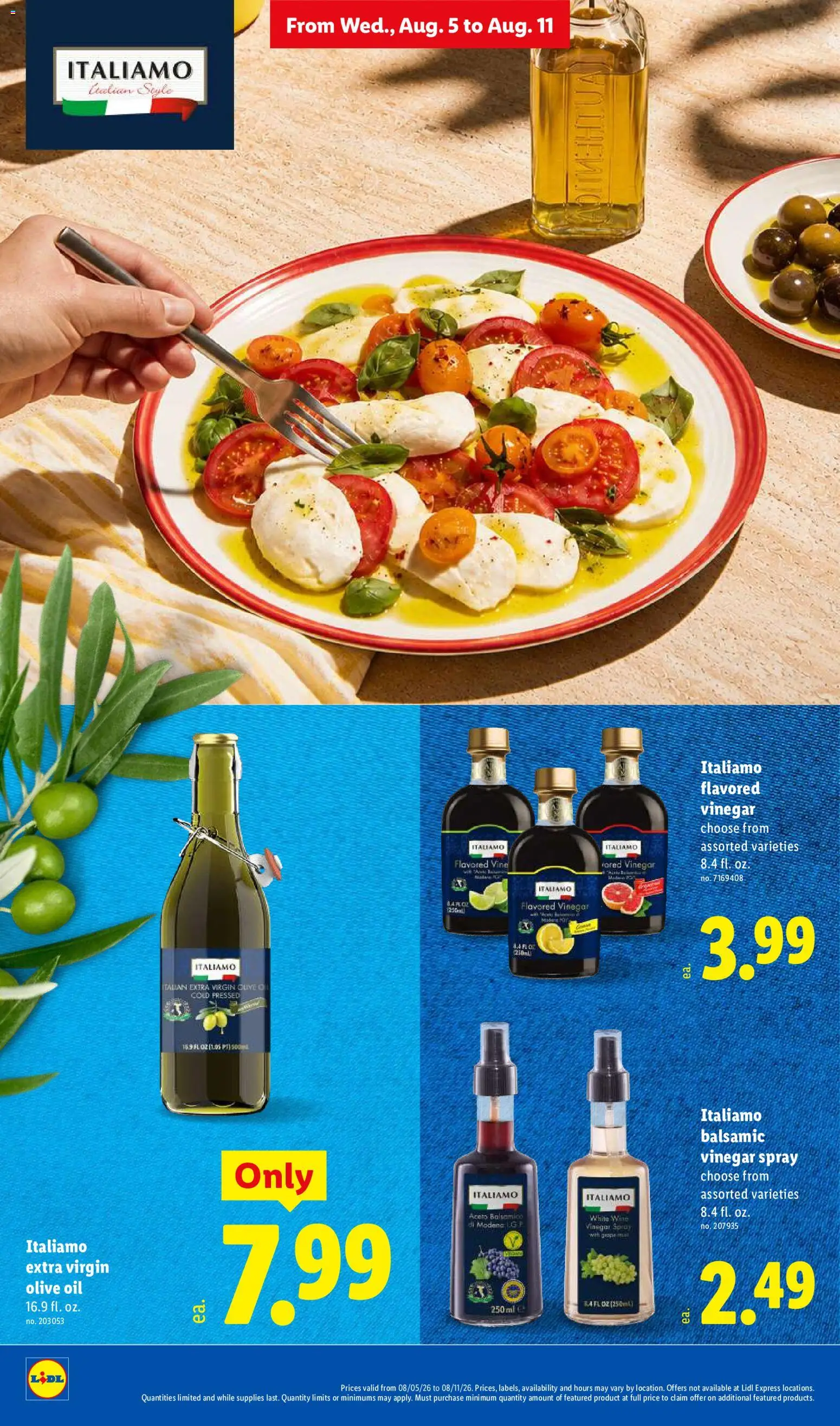 Lidl Weekly Ad - valid from 08/05/2026 | Page: 12 | Products: Vinegar, Oil, Wine