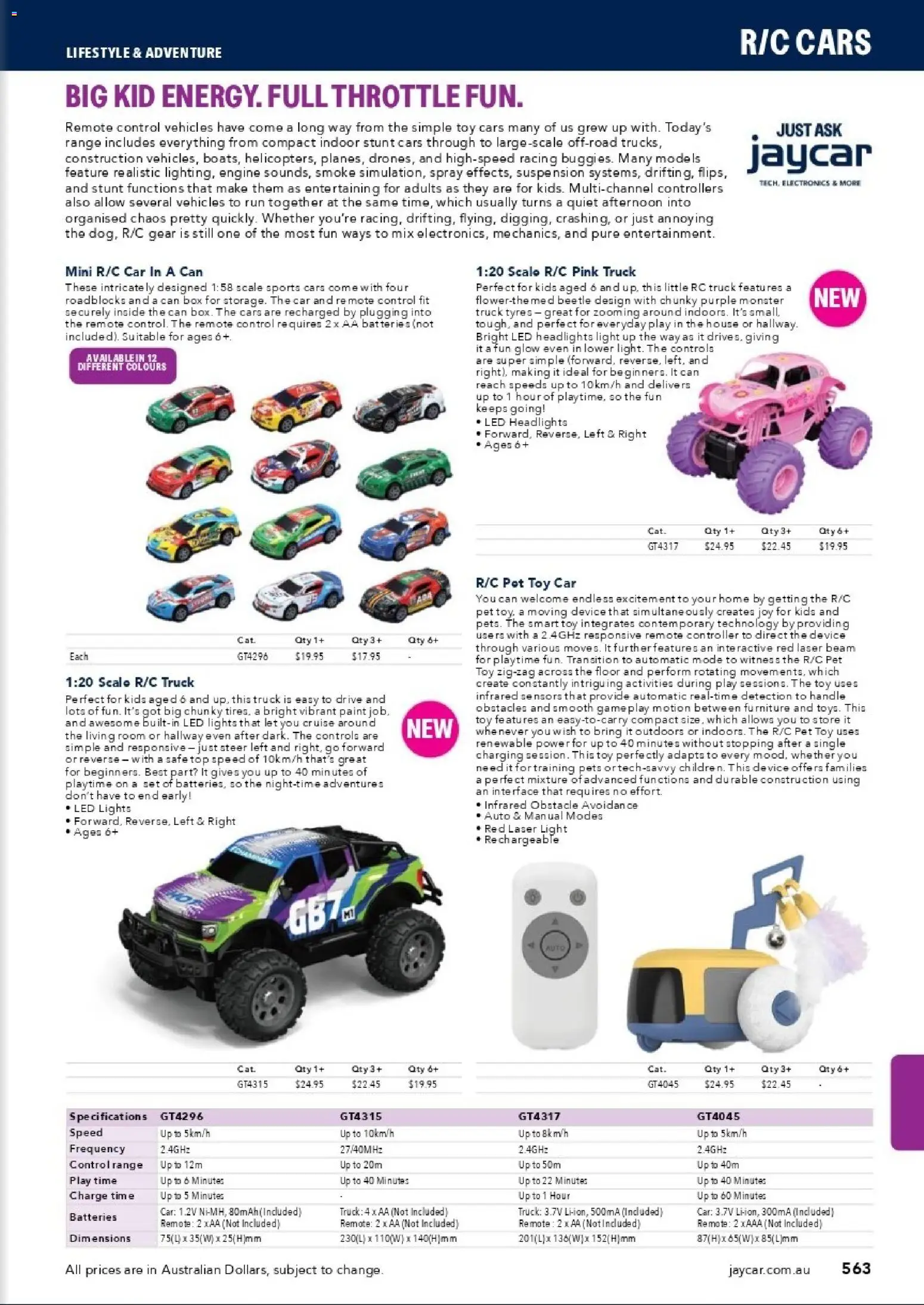 Jaycar catalogue - valid from 31/08/2026 | Page: 560 | Products: Box, Batteries, Controller, Device