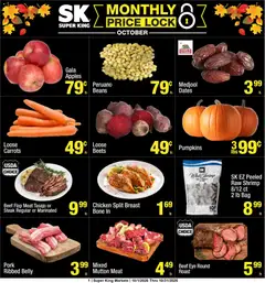 Preview of Super King weekly ads valid from 10/01/2026