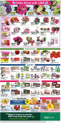 Preview of Stop & Shop weekly ads valid from 01.05.2026 | Page: 12 | Products: Eggs, Tomatoes, Seafood