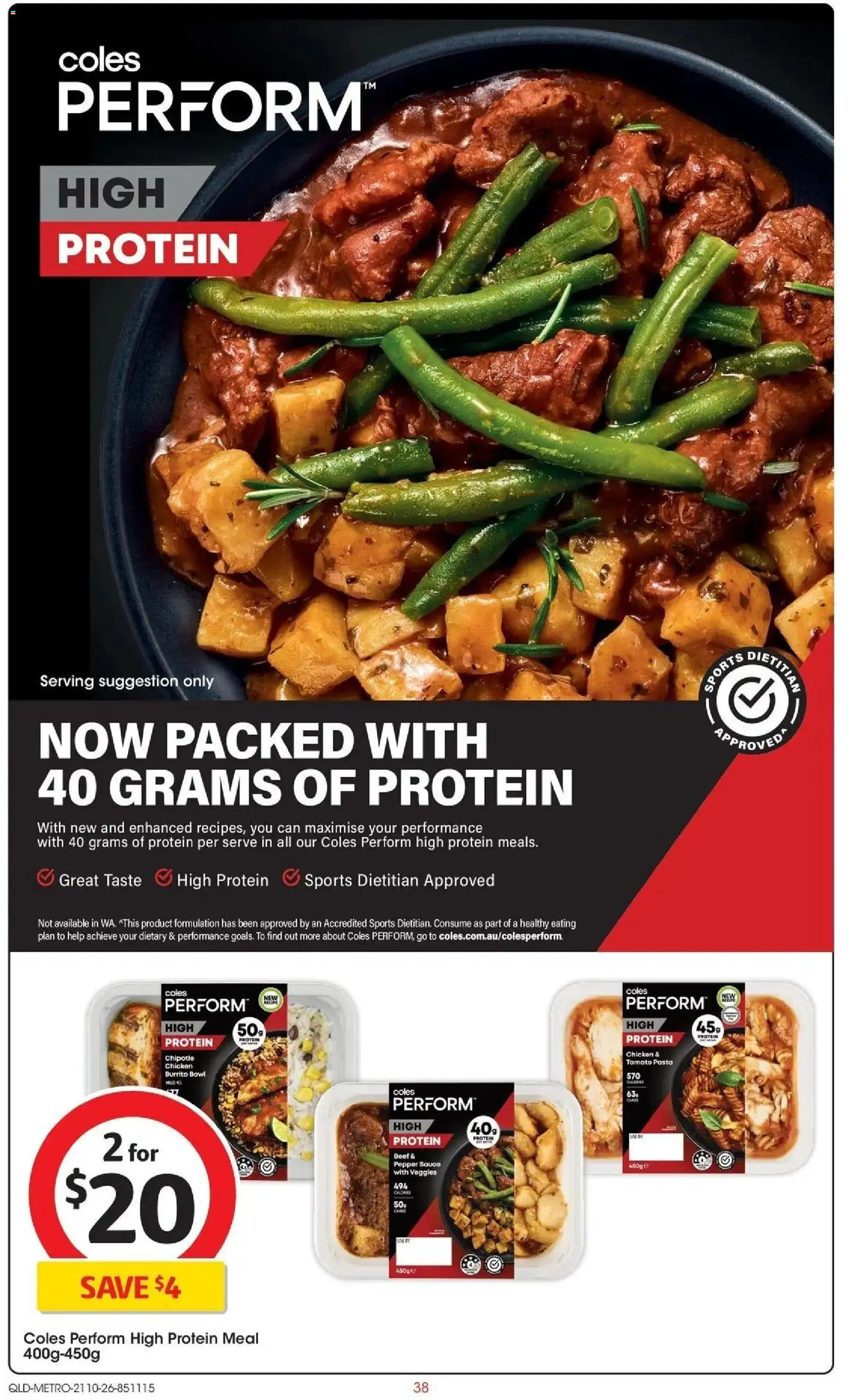 ﻿Coles catalogue valid from 21/10/2026 > Online Australia | Page: 38