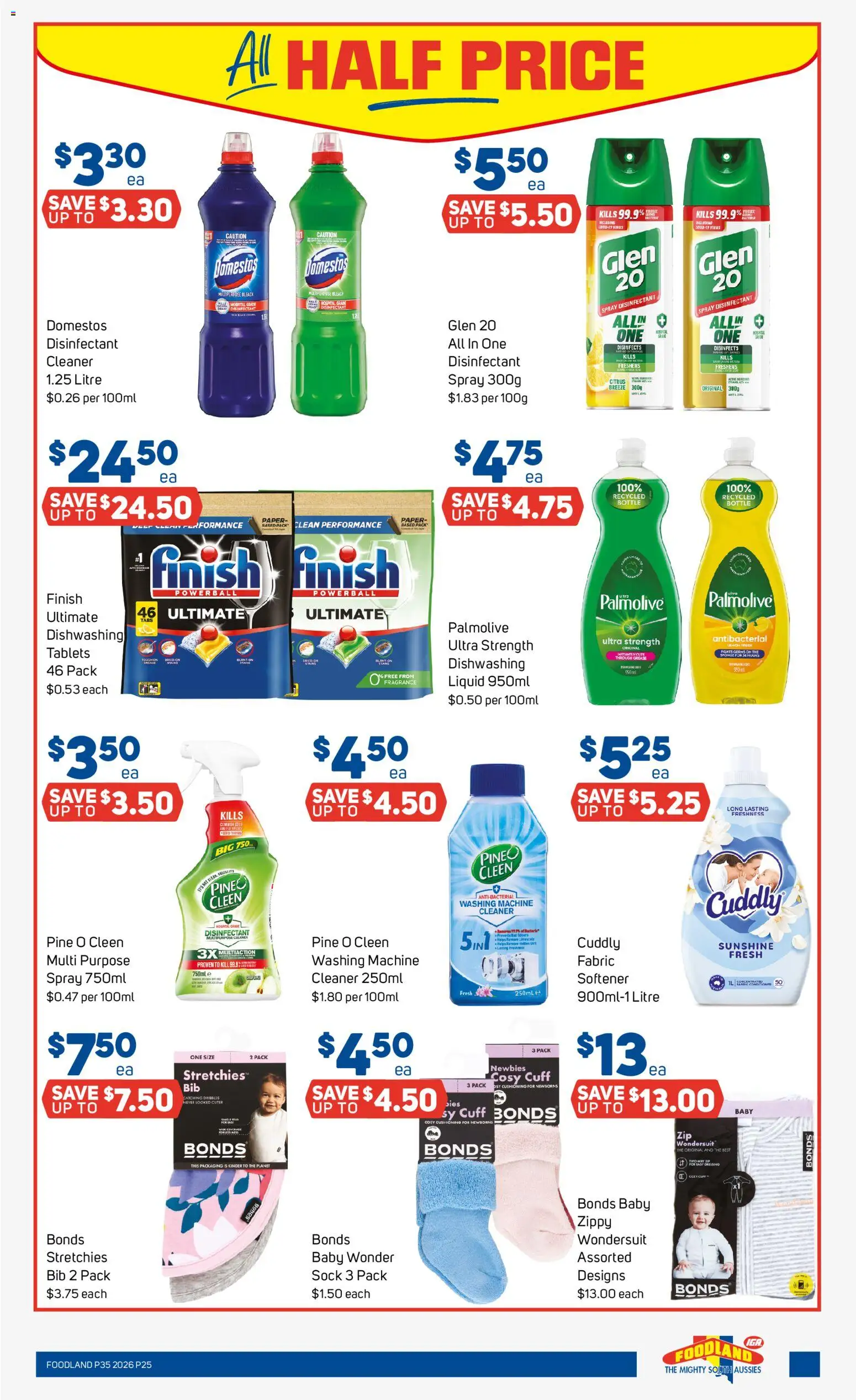 Foodland catalogue - valid from 25/08/2026 | Page: 25 | Products: Fragrance, Washing machine, Citrus, Tablets