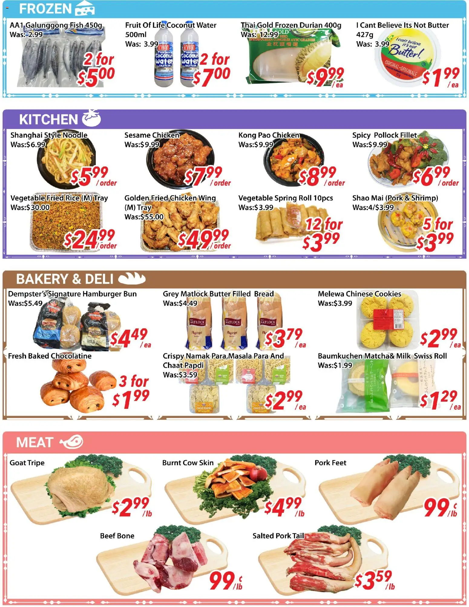 Ample Food Market flyer valid from Jul 10, 2026 | Page: 4 | Products: Rice, Fish, Bread, Chicken