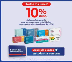 Vista previa de Farmacia Benavides catálogo, nuevo folleto de la tienda, válido en México a partir del 01/08/2026 | Página: 14 | Productos: Caja, Tableta