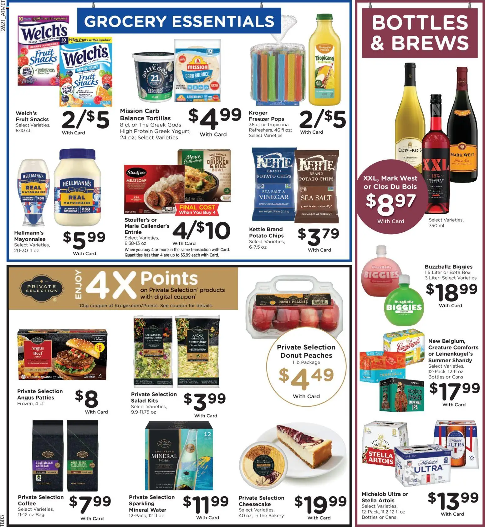Kroger Weekly Ad - valid from 06/24/2026 | Page: 9 | Products: Vinegar, Rice, Salad, Mayonnaise