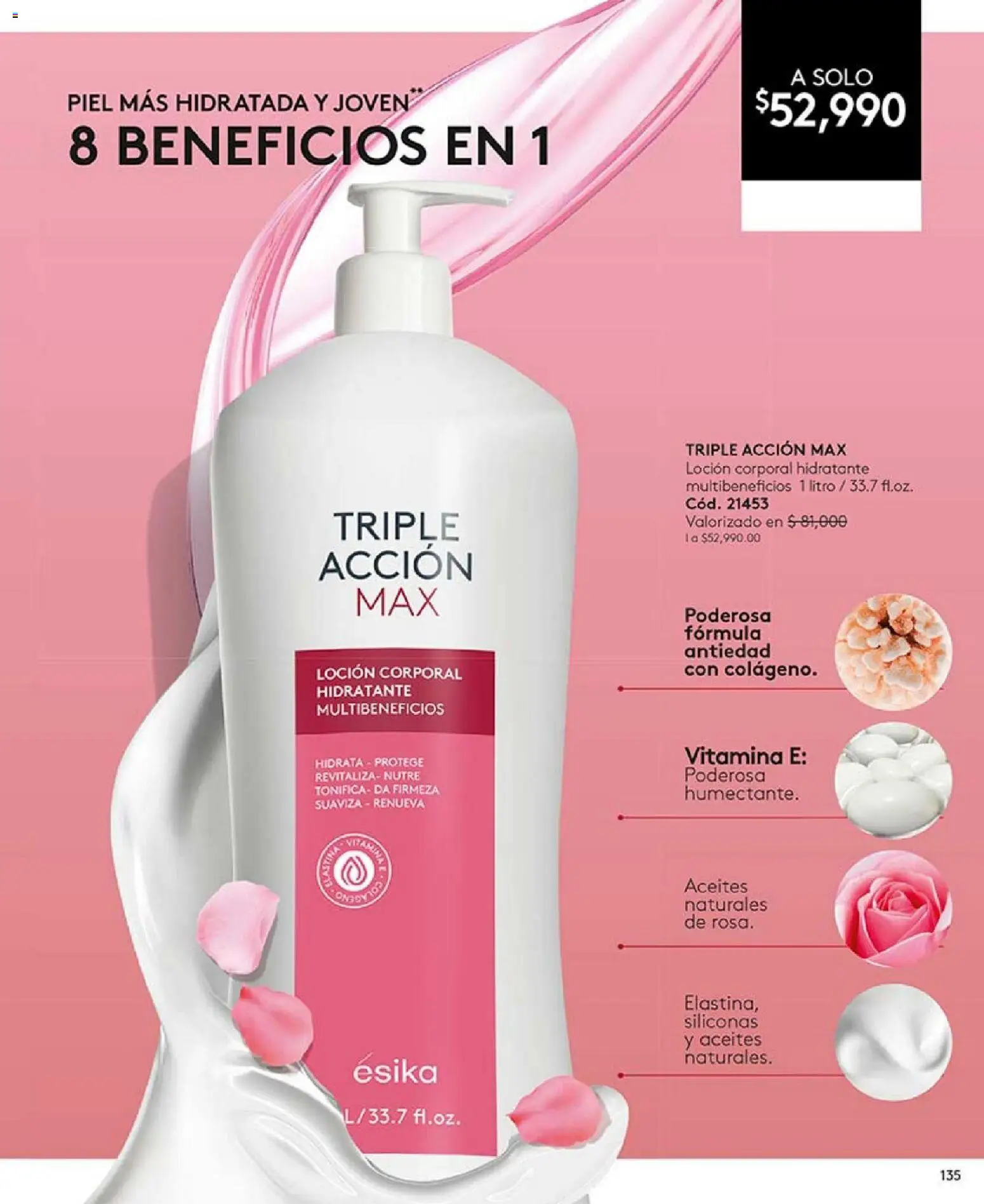 Ésika revista - valida desde el 04.05.2026 | Página: 137 | Productos: Loción