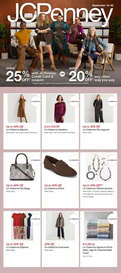 Preview of JCPenney weekly ads valid from 09/14/2026
