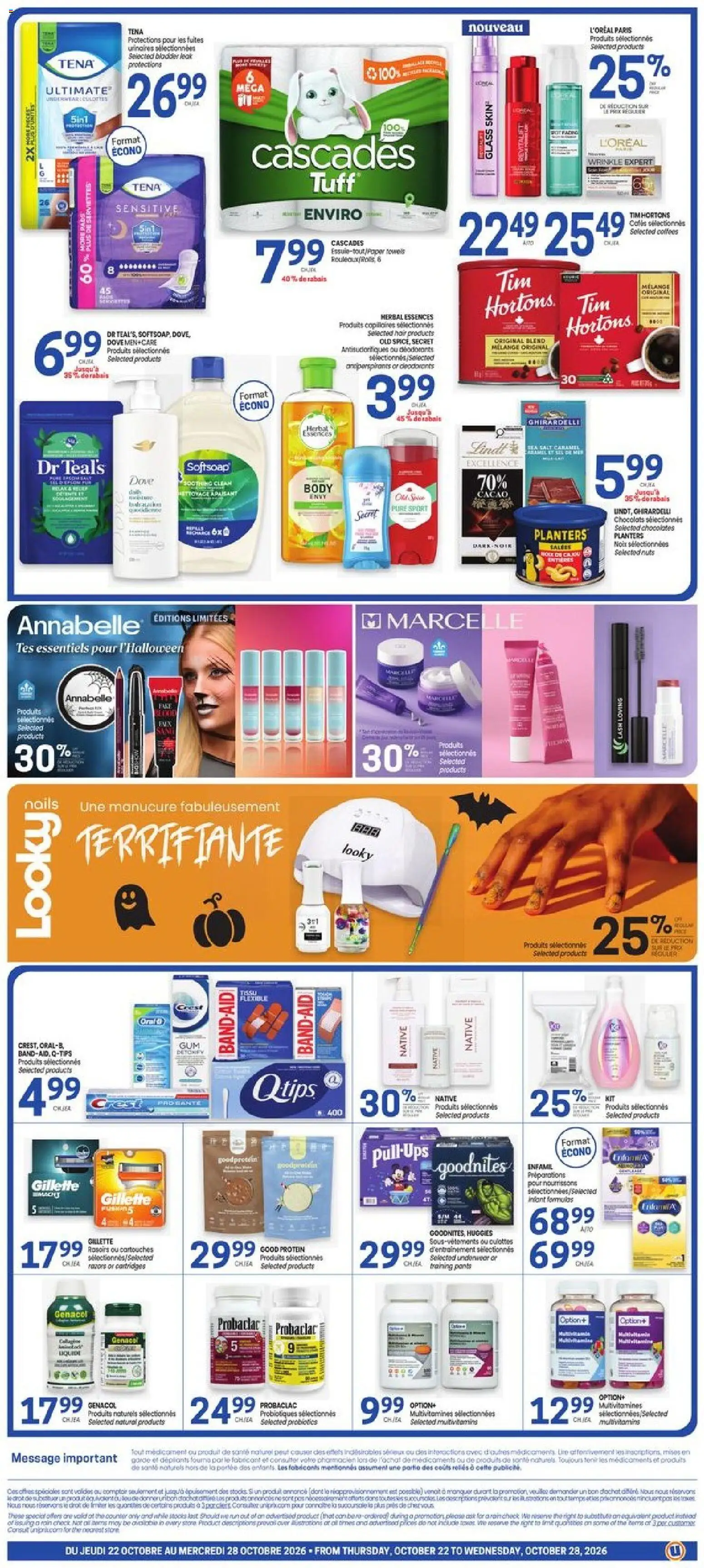 Uniprix flyer valid from Oct 22, 2026 | Page: 2