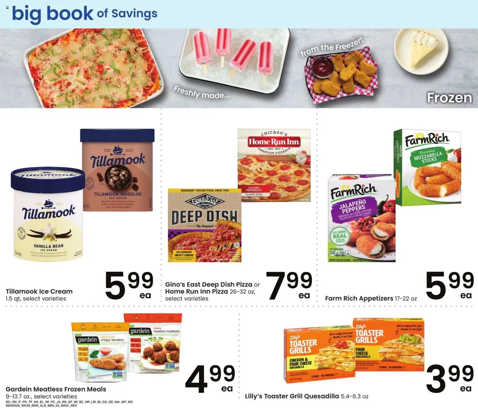Albertsons Big Book of Savings - valid from 09/29/2026 | Page: 5 | Products: Jalapeno peppers, Cream, Mozzarella, Vanilla bean