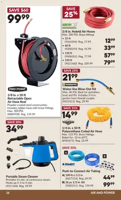Preview of Princess Auto flyer - 2 Week Sale! from shop Princess Auto valid from Aug 11, 2026 | Page: 23 | Products: PC, Steam Cleaner