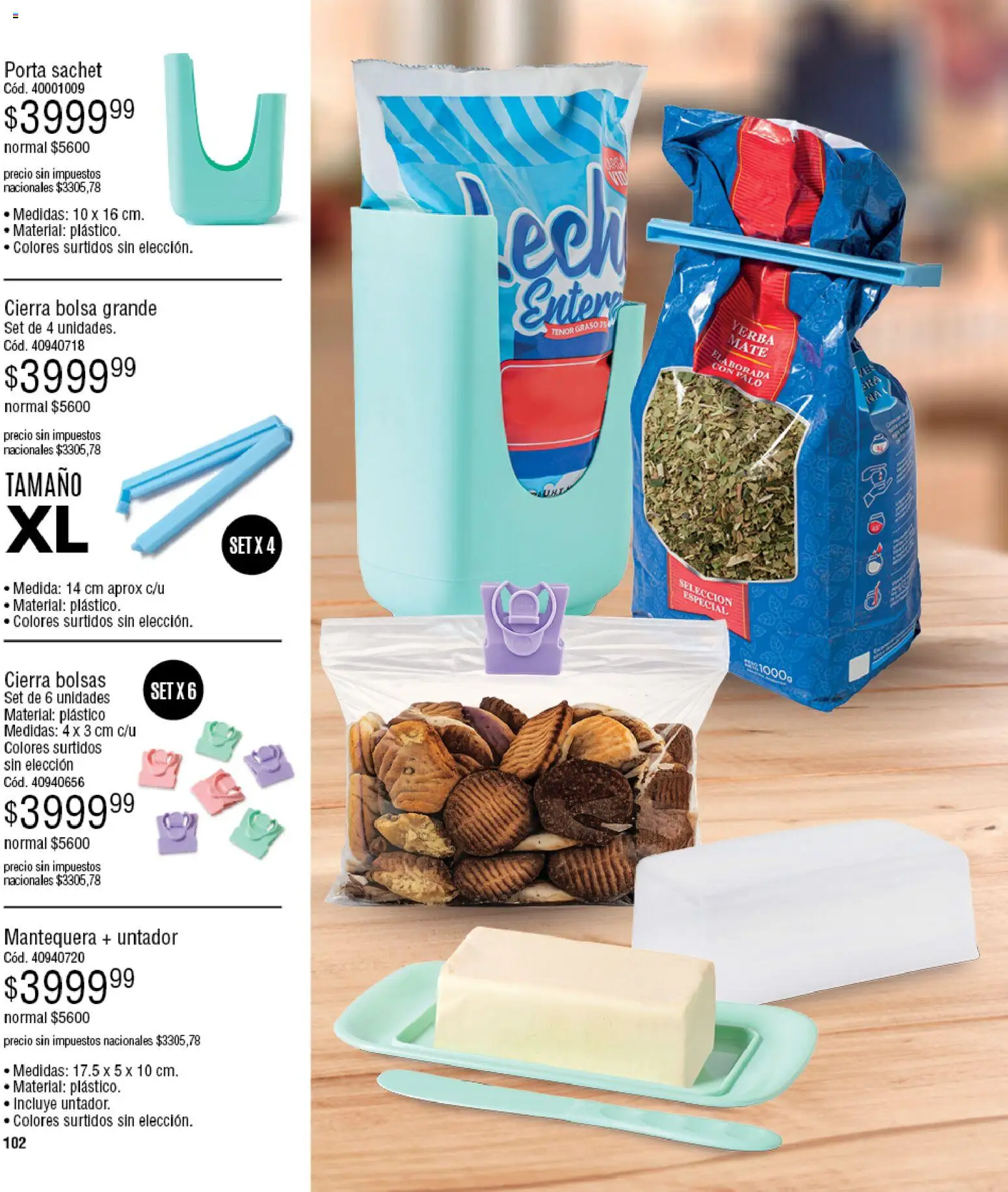 Millanel - Catálogo │ válido desde el 27.04.2026 | Página: 102 | Productos: Bolsa, Mate, Yerba