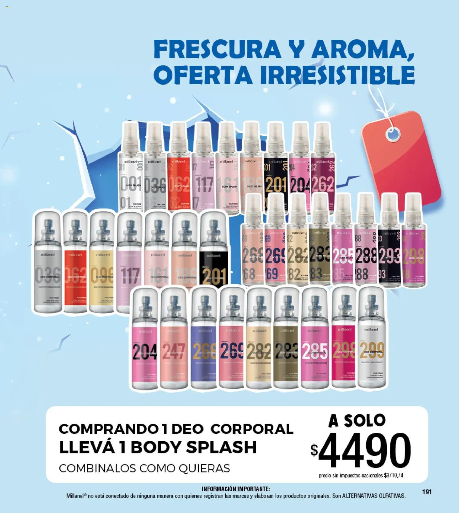 Millanel - Catálogo │ válido desde el 20/07/2026 | Página: 215 | Productos: Body