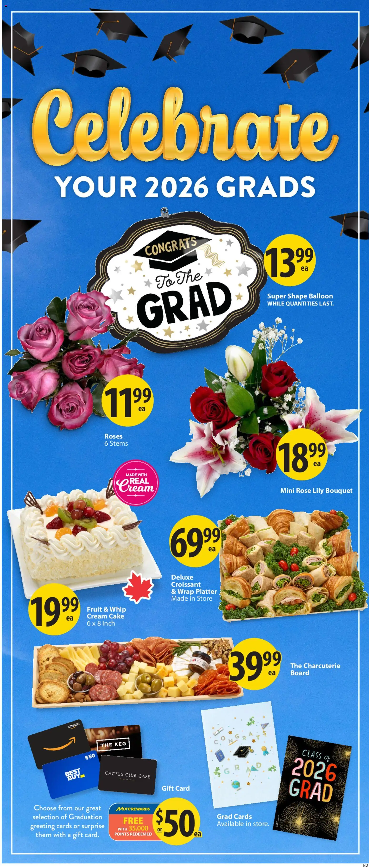 Save on foods flyer valid from 28.05.2026 | Page: 14 | Products: Cream