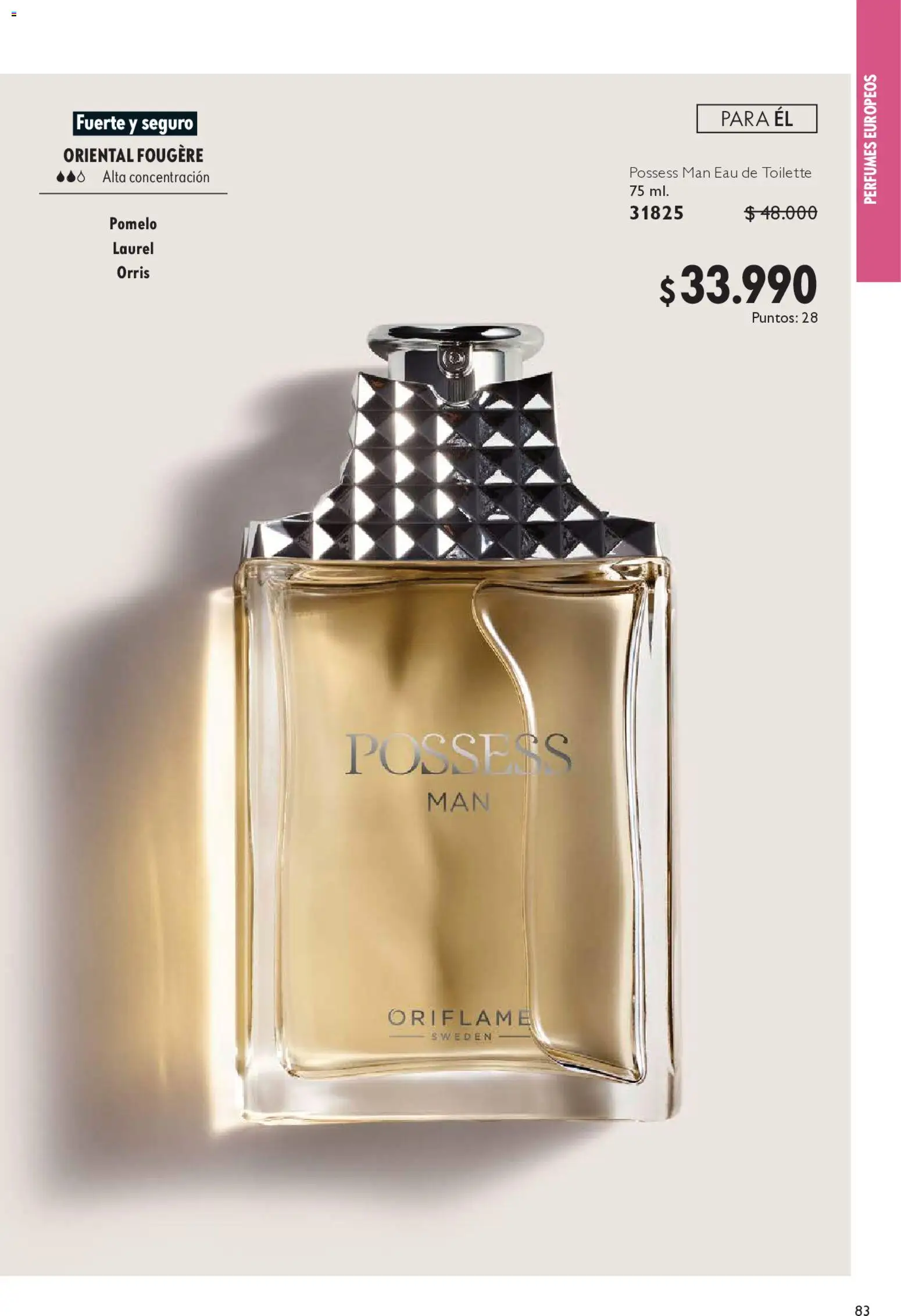 Oriflame Catálogo │ válido desde el 09.05.2026 | Página: 85 | Productos: Eau de toilette