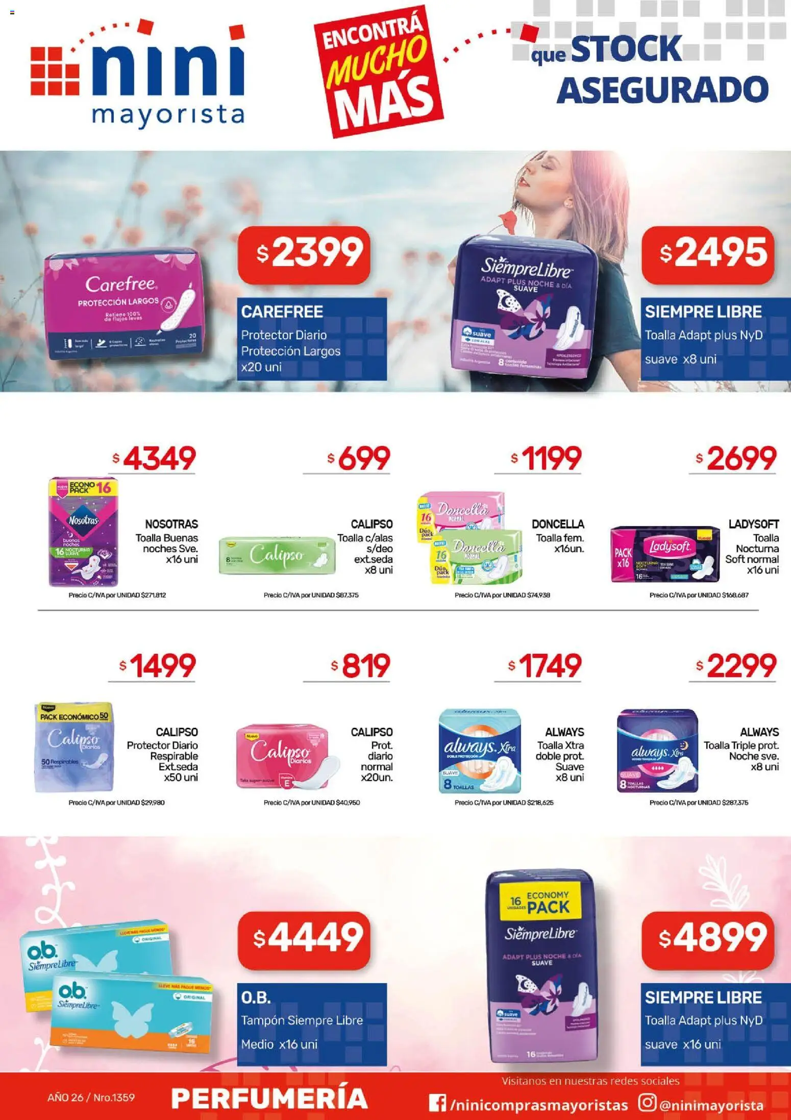 NINI Mayorista ofertas │ válido desde el 11.05.2026 | Página: 6 | Productos: Toalla, Toallas