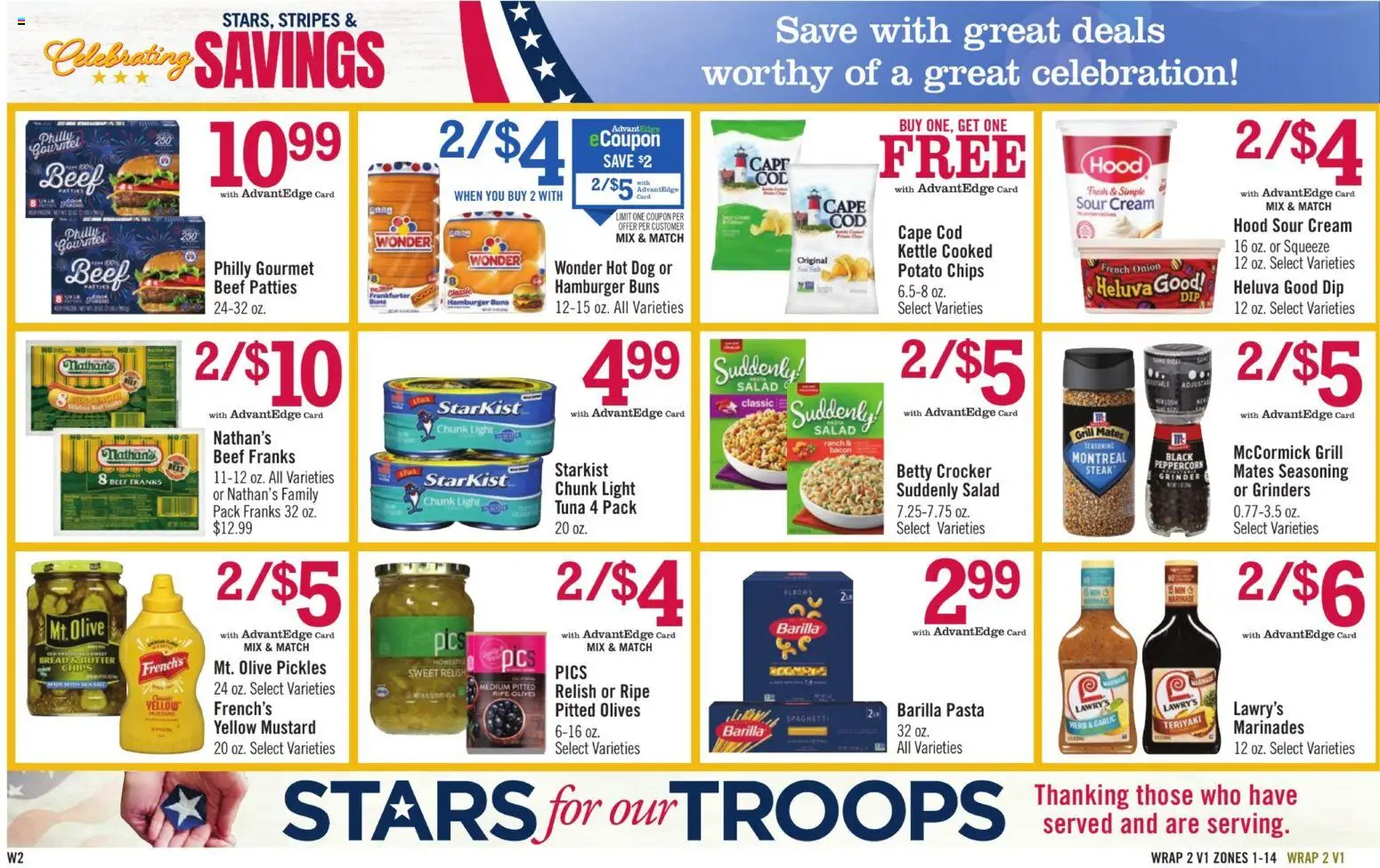 Price Chopper Weekly Ad - valid from 17.05.2026 | Page: 14 | Products: Chips, Onion, Grill, Grinder