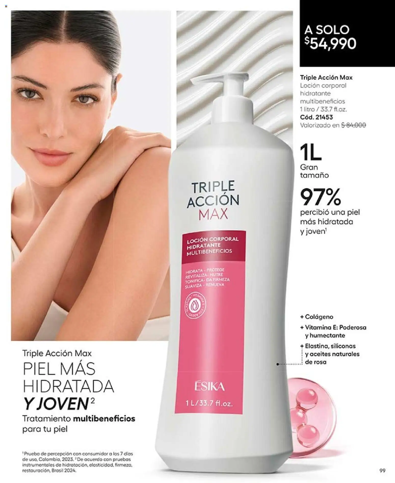 Ésika revista - valida desde el 07/09/2026 | Página: 101 | Productos: Loción, Loción corporal