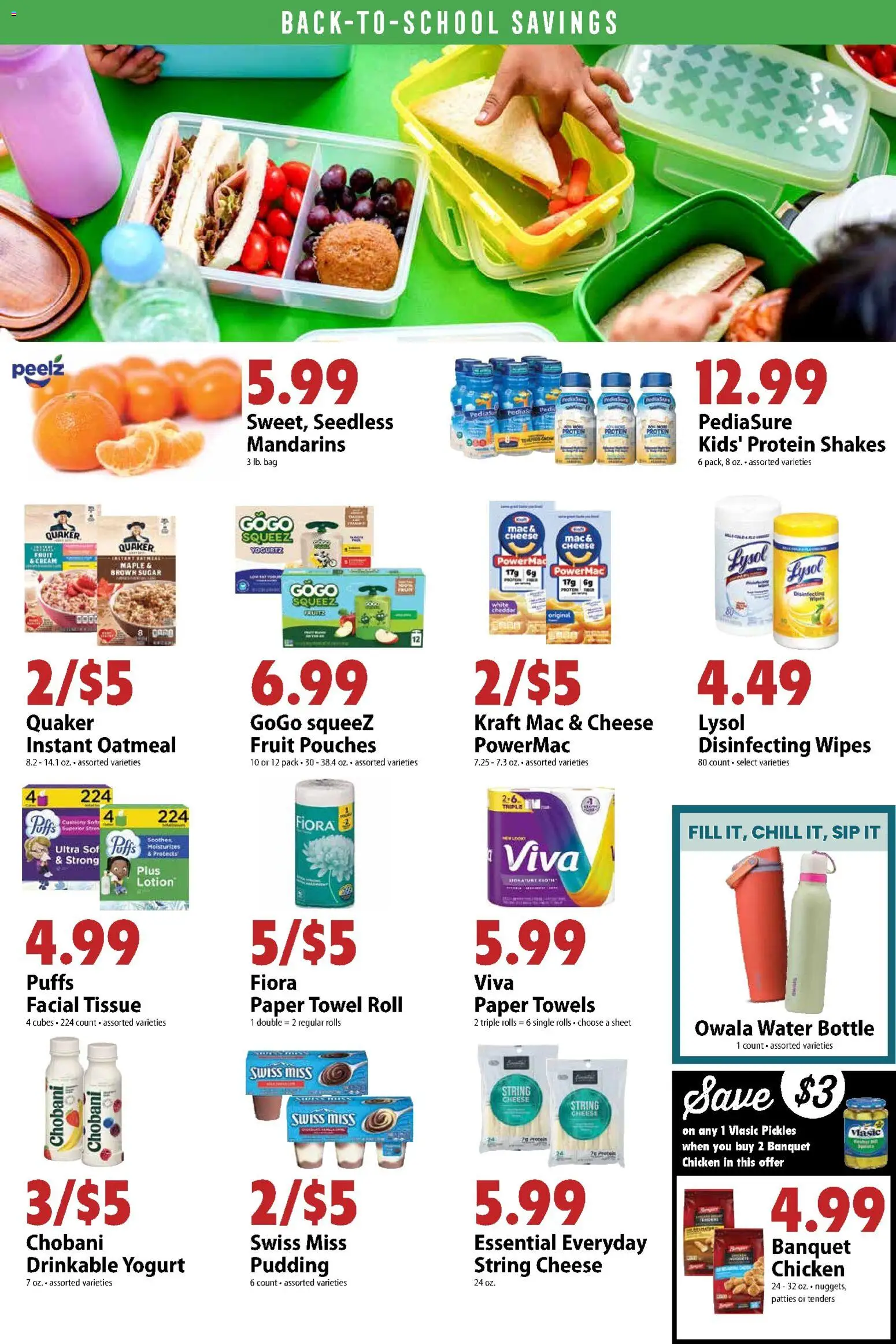 Festival Foods Weekly Ad - valid from 08/05/2026 | Page: 8 | Products: Mandarins, Yogurt, Cream, Sheet