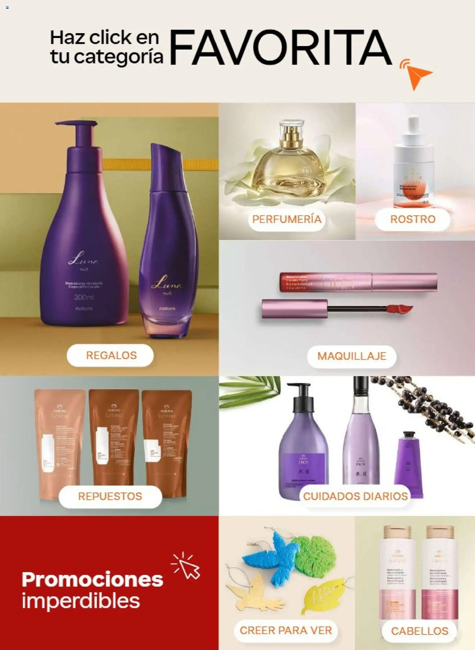 Nuevas ofertas de Natura válidas en toda la República Mexicana desde el 21/08/2026. ¡Encuentra las mejores ofertas en Natura campaña 13 2026! | Página: 5 | Productos: Maquillaje